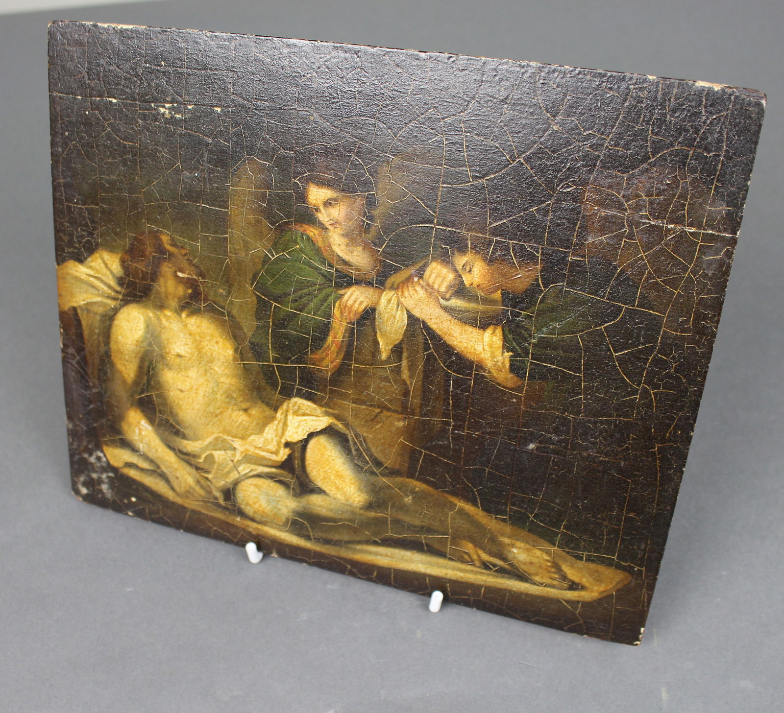 Italain 19th c. Panel Painting - 8