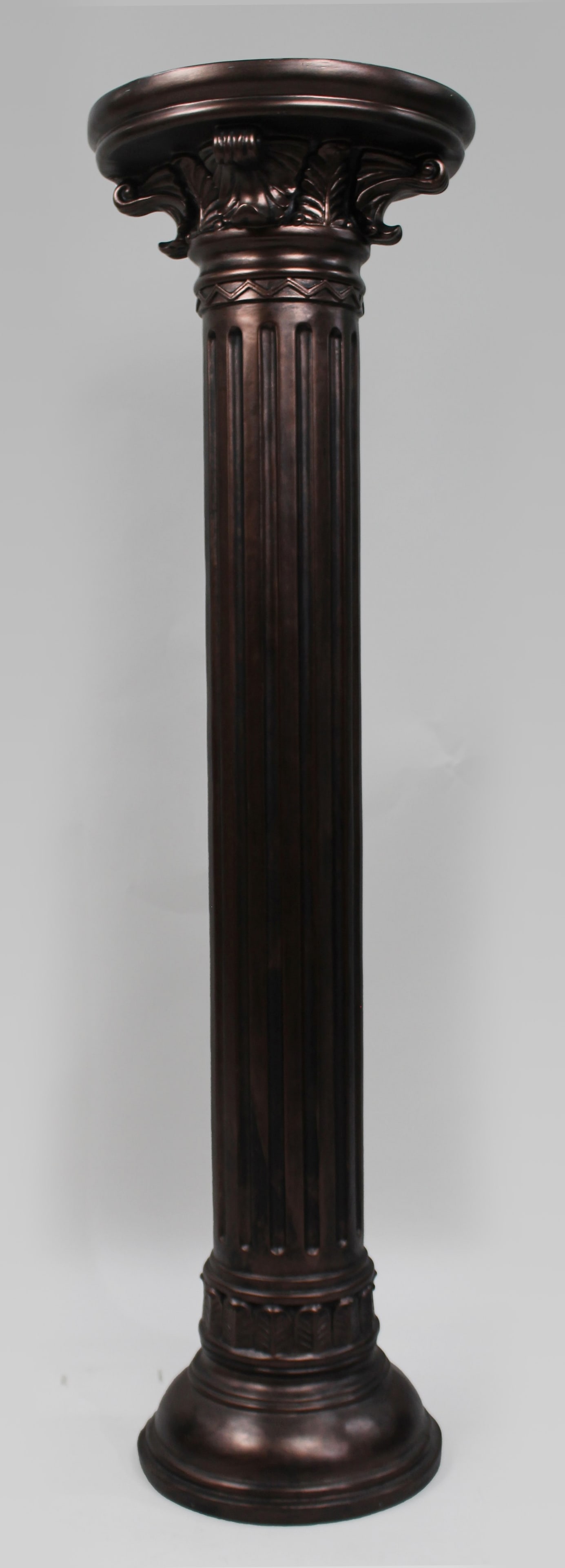 Pair of Decorative Antique Style Corinthian Pedestals - 2