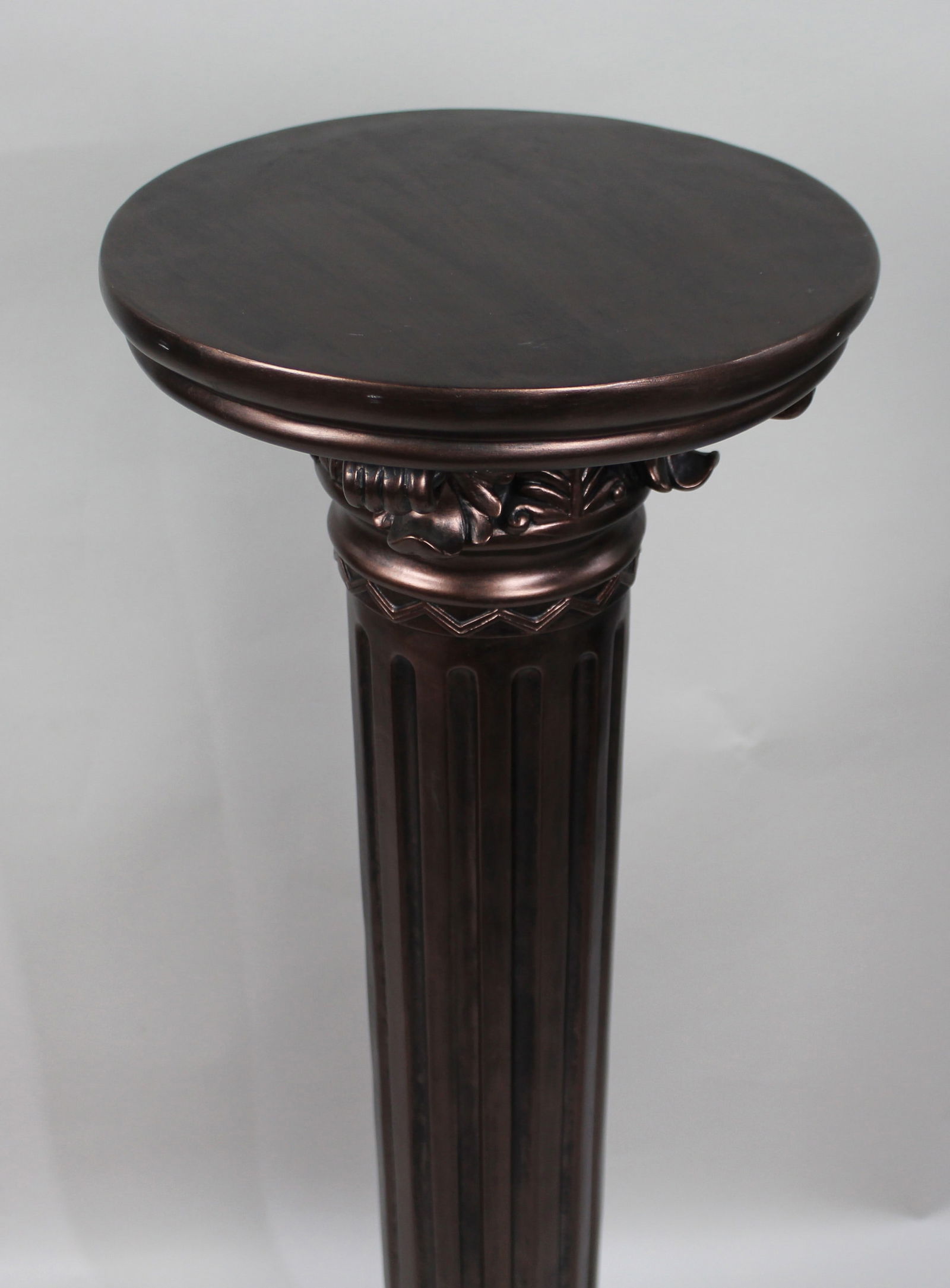 Pair of Decorative Antique Style Corinthian Pedestals - 3