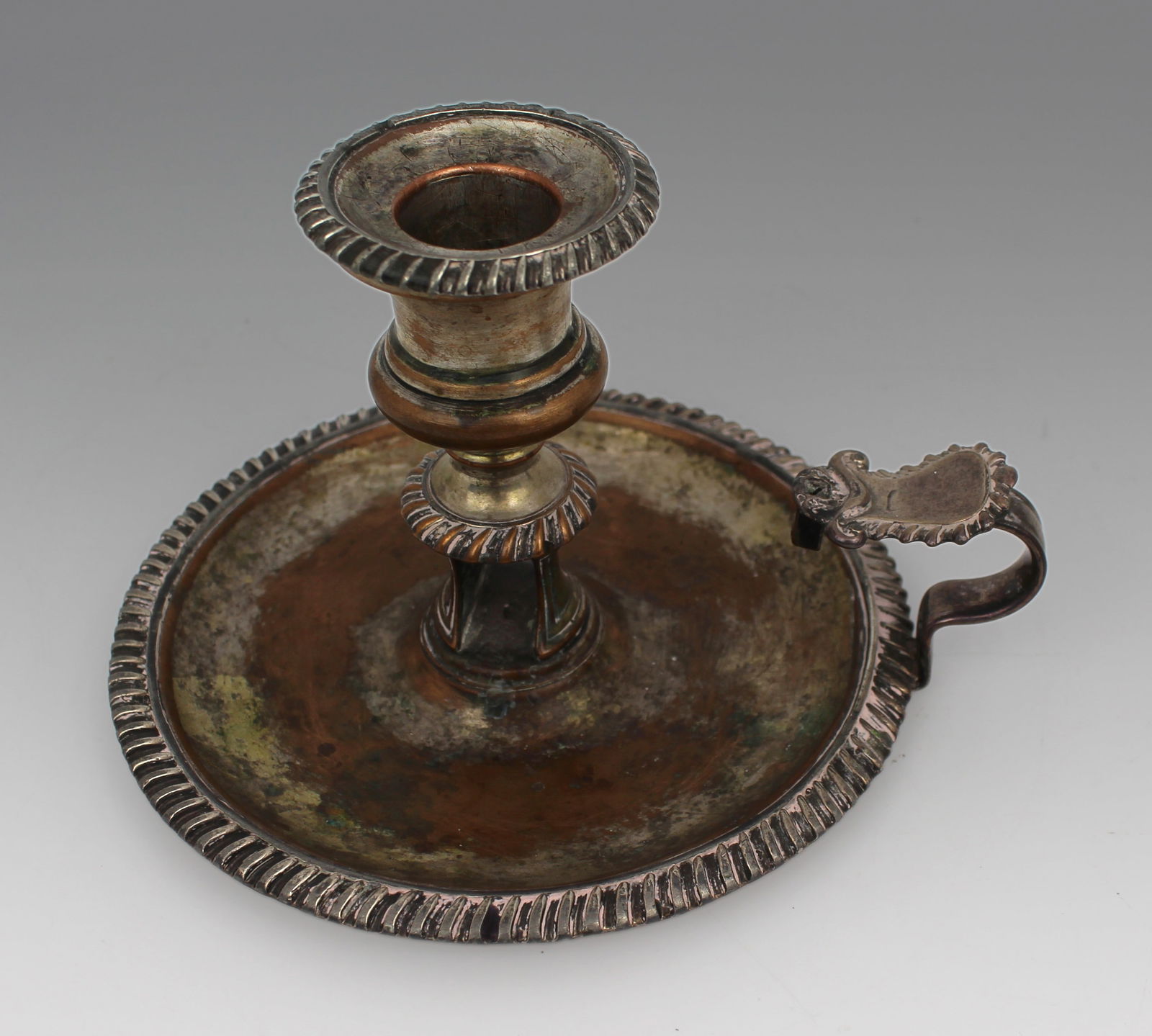 19th Century Silver Plated Chamberstick - 2