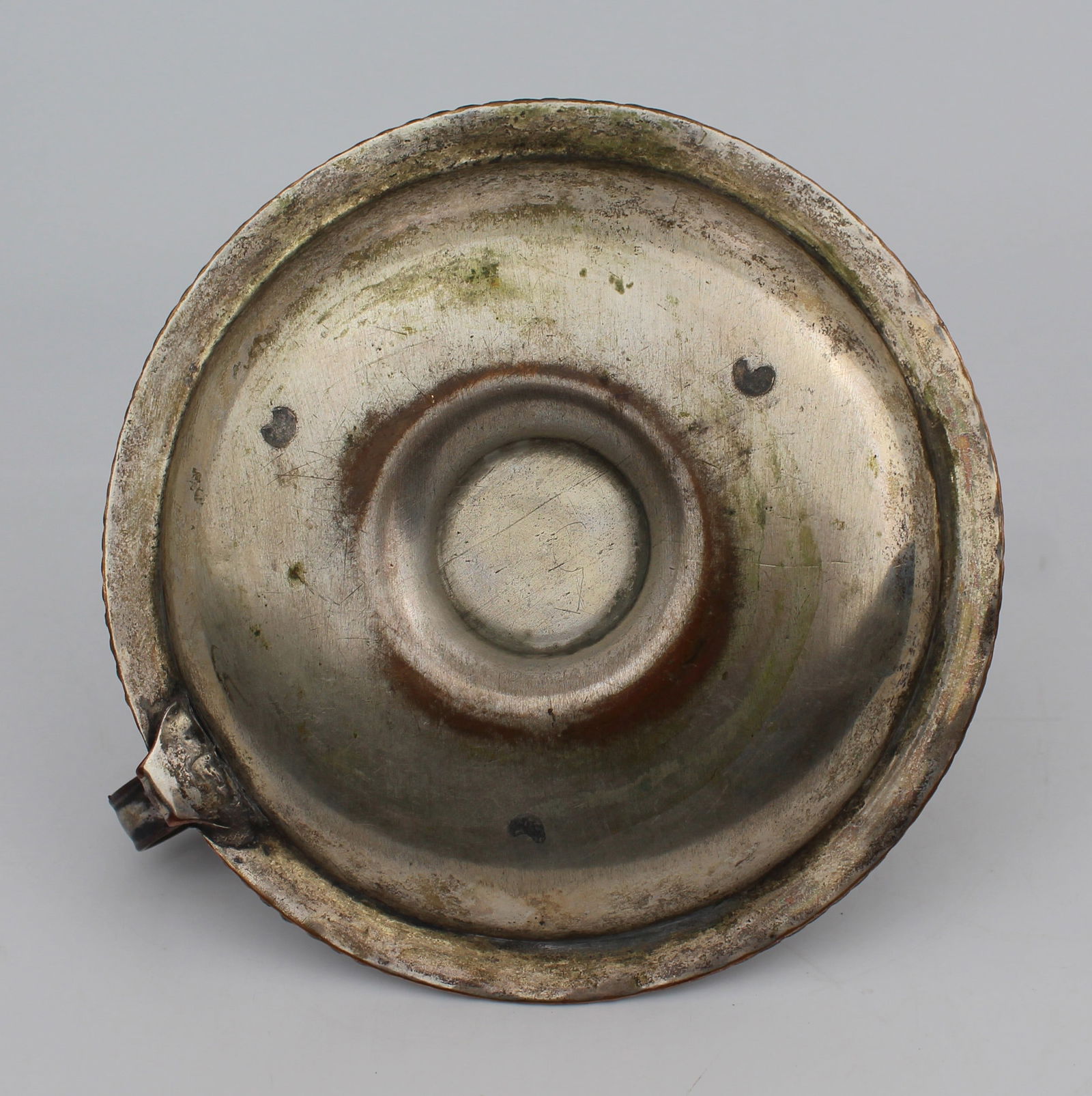 19th Century Silver Plated Chamberstick - 4