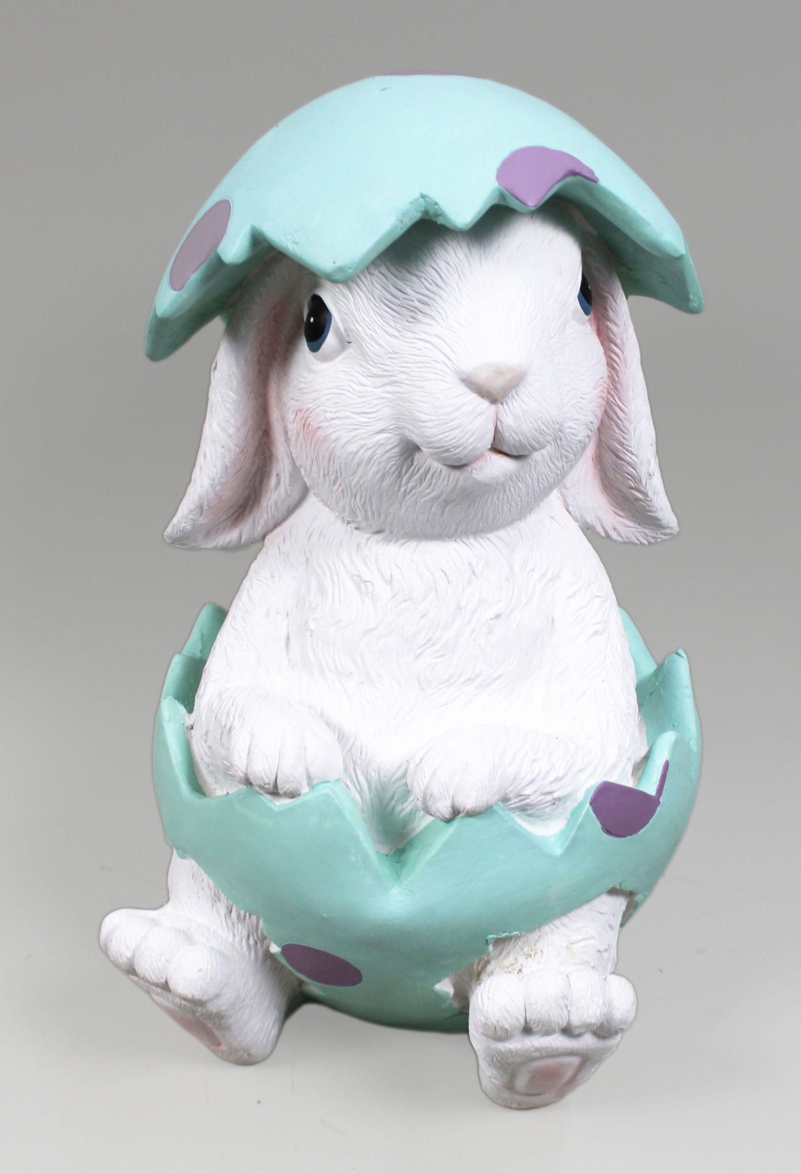 Hand Painted Decorative Easter Turquoise Egg - 2