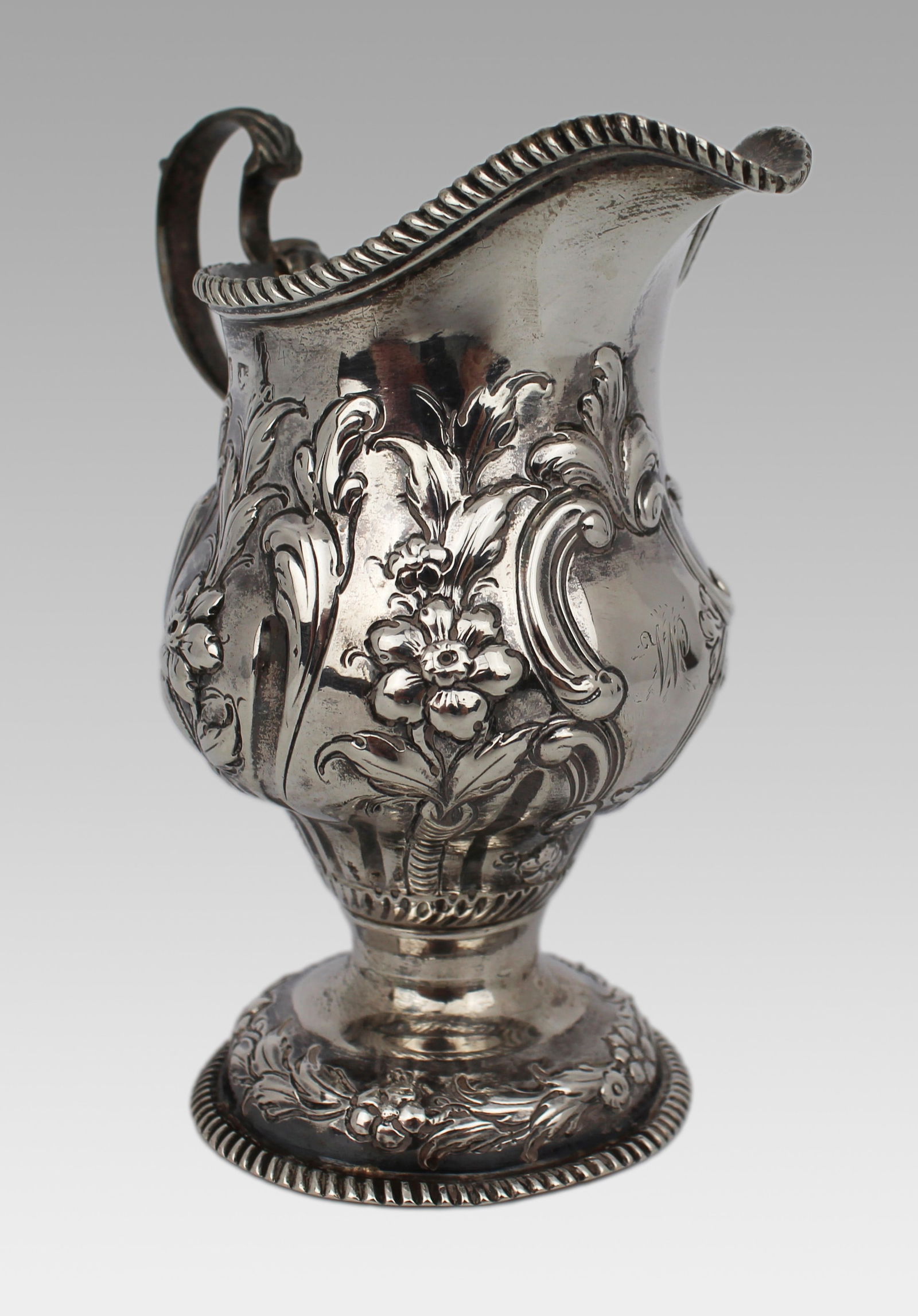 Fine Solid Silver Cream Jug London 1759 - 7
