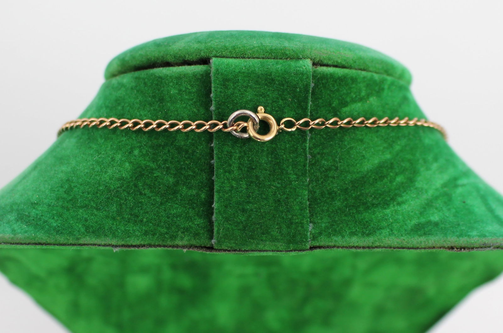 Edwardian 9ct Rose Gold Swivel Fob Pendant Necklace - 5