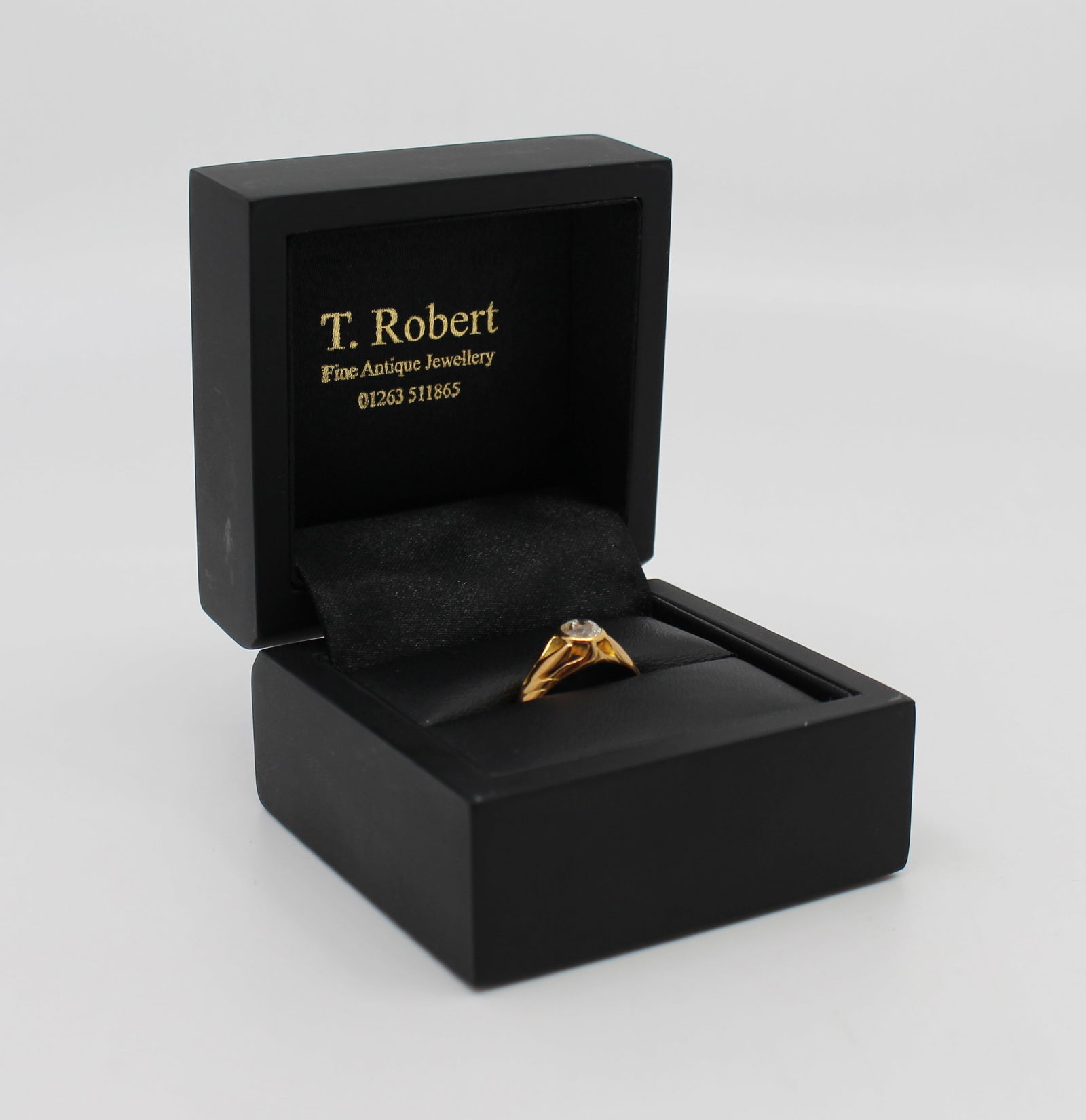 Antique Diamond Rose Gold Ring – Early 20th Century - 6