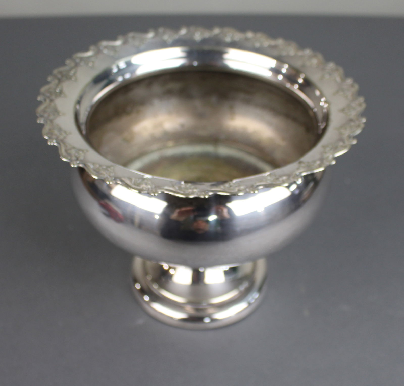 Vintage Silver Plated Footed Centrepiece Bowl - 2