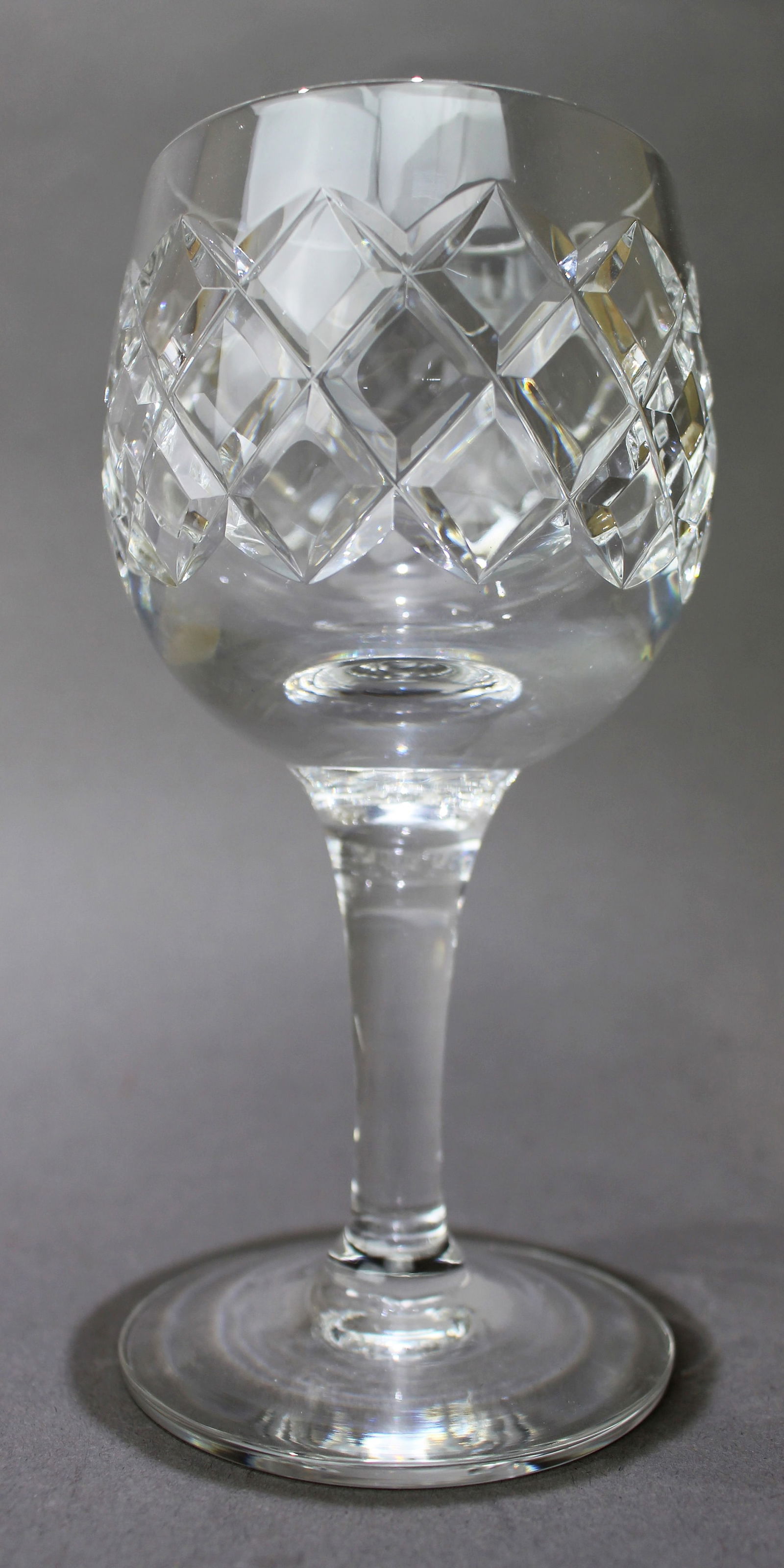 Set of 6 Tudor Crystal ""Bosworth"" Wine Glasses - 2