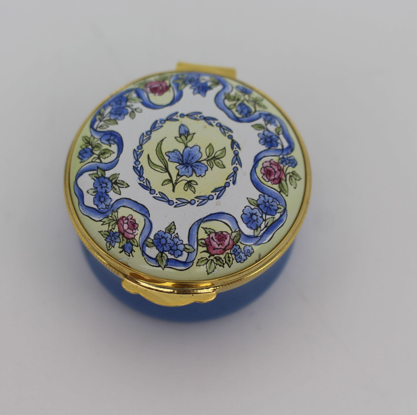 Fine Crummles Hand-Painted Enamel Box with Original Presentation Case - 4