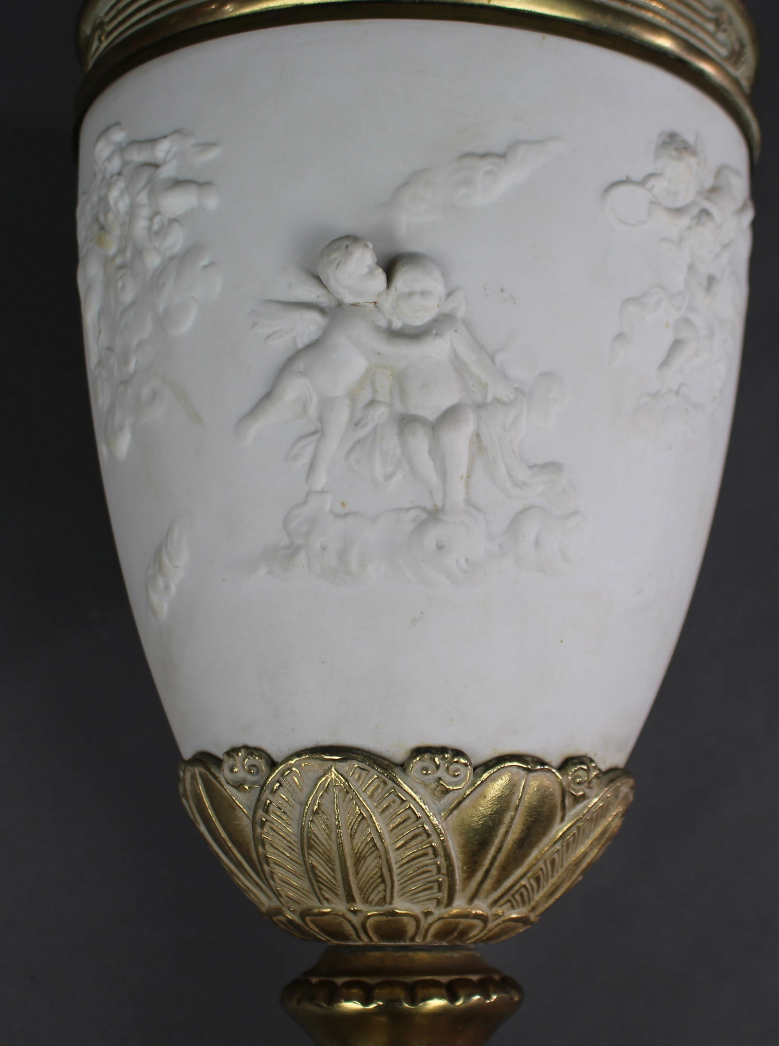 Late 19th Century Continental Bisque Porcelain & Ormolu Candelabrum - 11