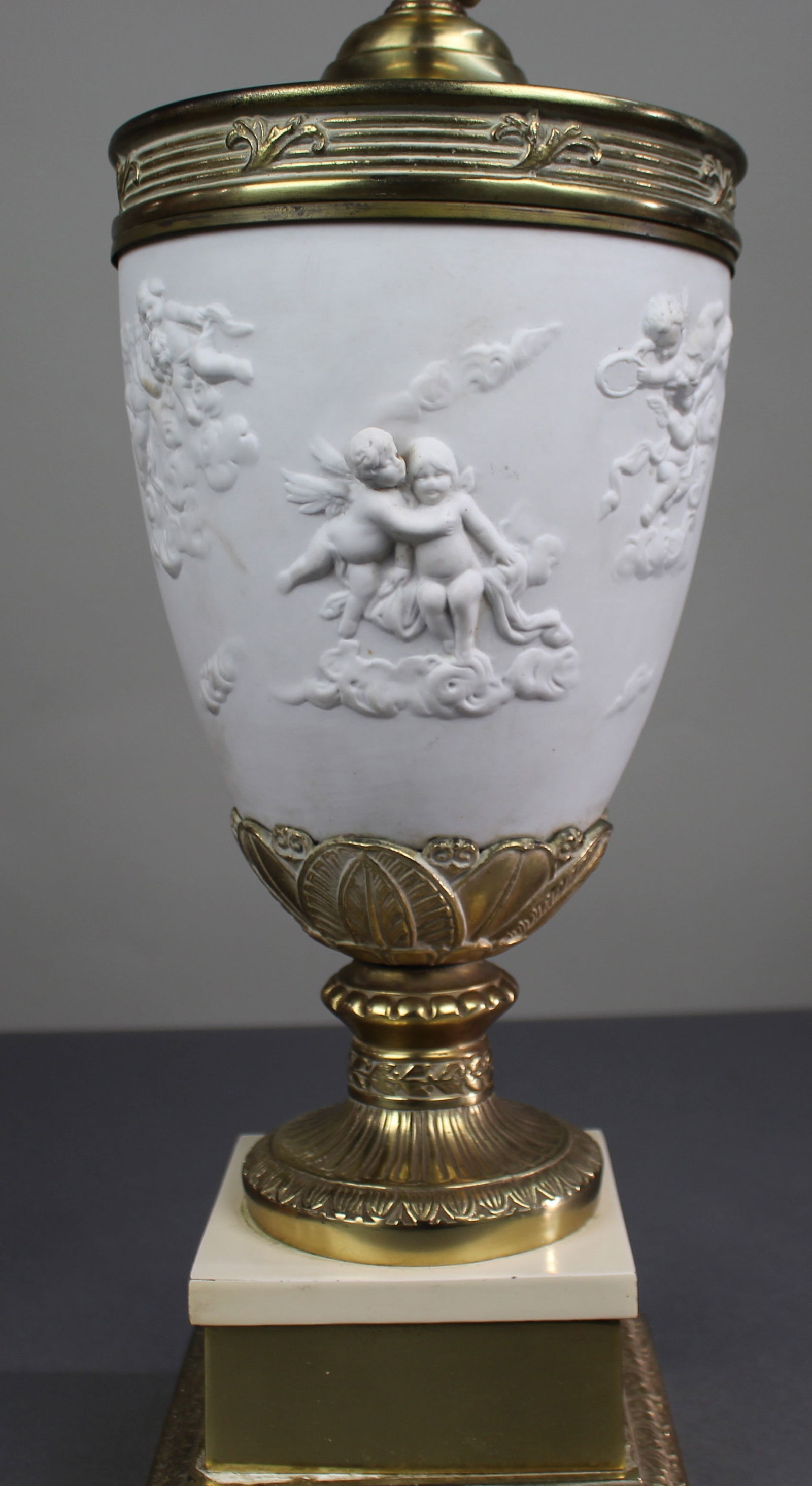 Late 19th Century Continental Bisque Porcelain & Ormolu Candelabrum - 9