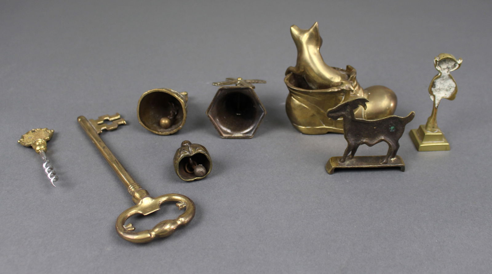 Collection of 8 Vintage Brass Pieces - 2