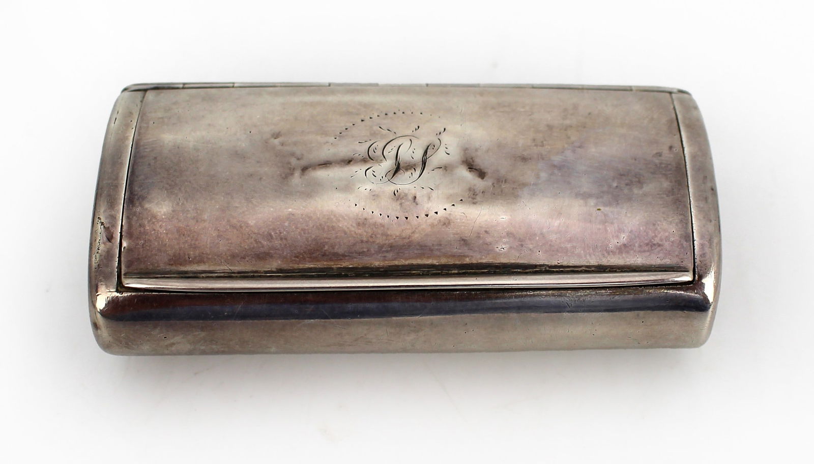 Georgian Sterling Silver & Gilt Snuff Box – Joseph Ash I, London 1802 - 2