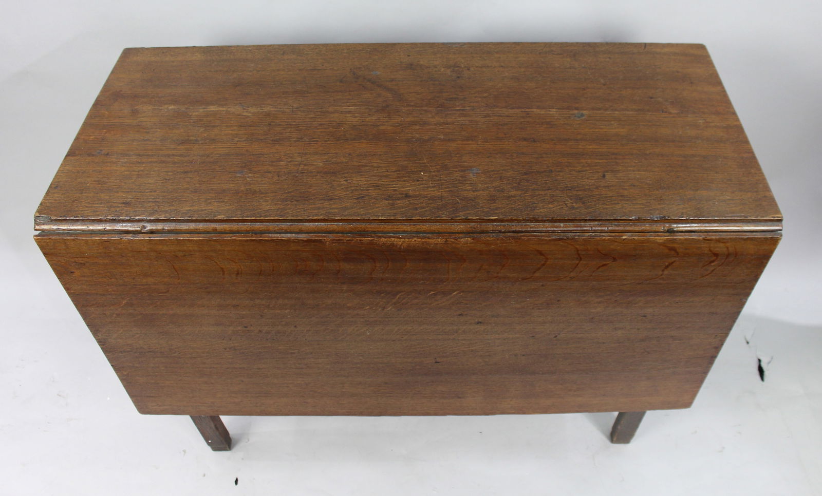 Georgian Oak Drop-Leaf Table c.1790 - 4