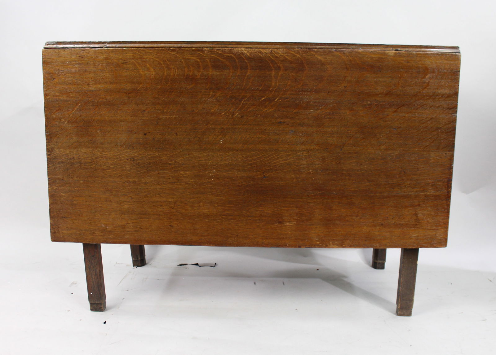 Georgian Oak Drop-Leaf Table c.1790 - 7