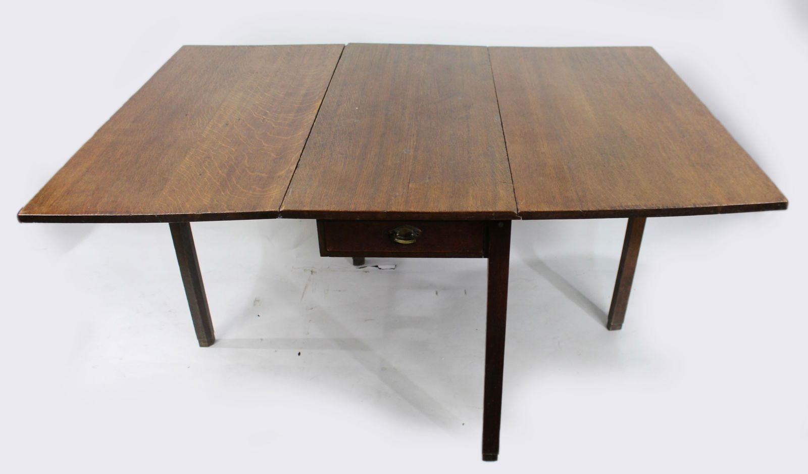 Georgian Oak Drop-Leaf Table c.1790 - 8