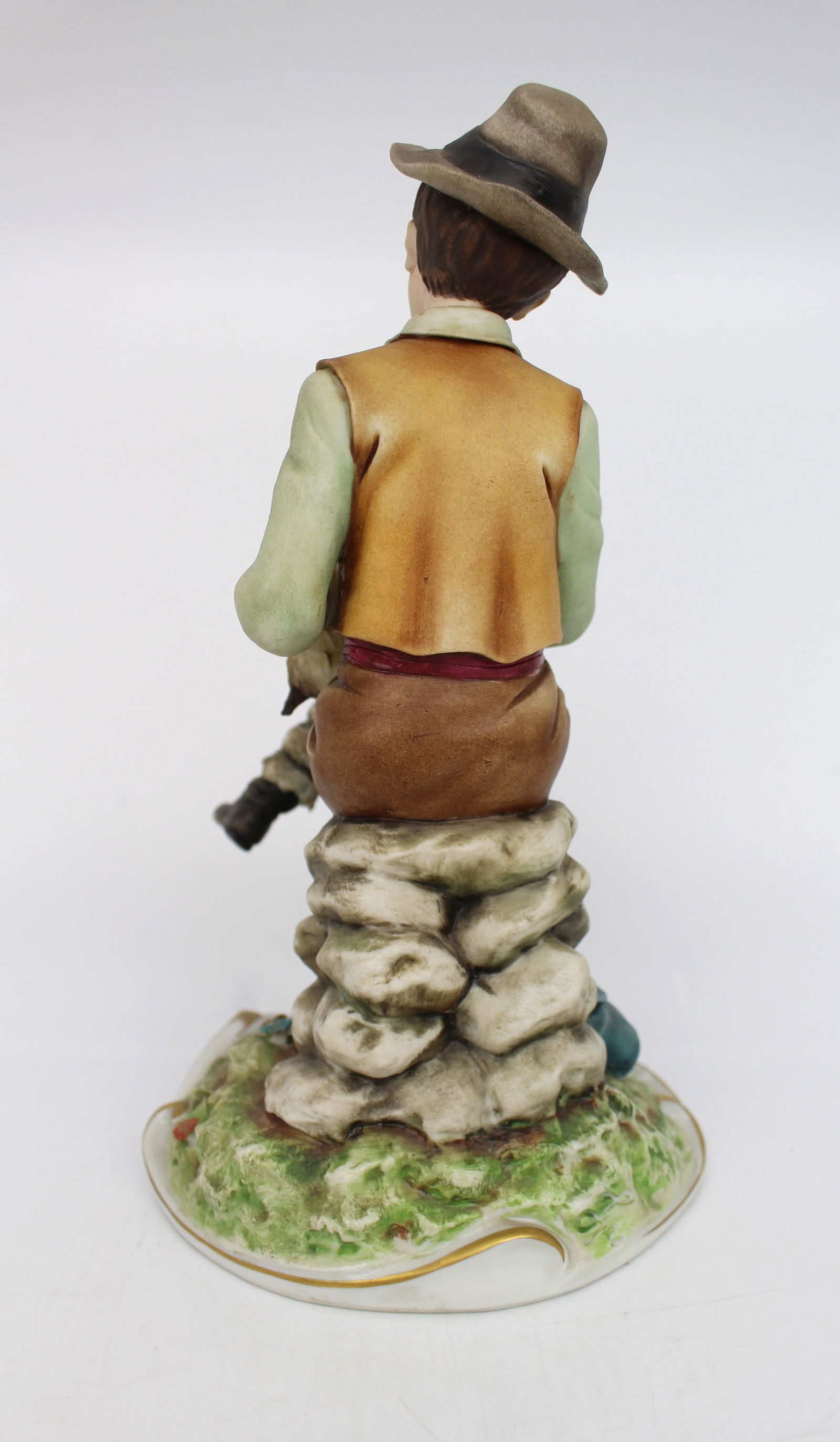 Capodimonte Shepherd Boy Figurine - 3