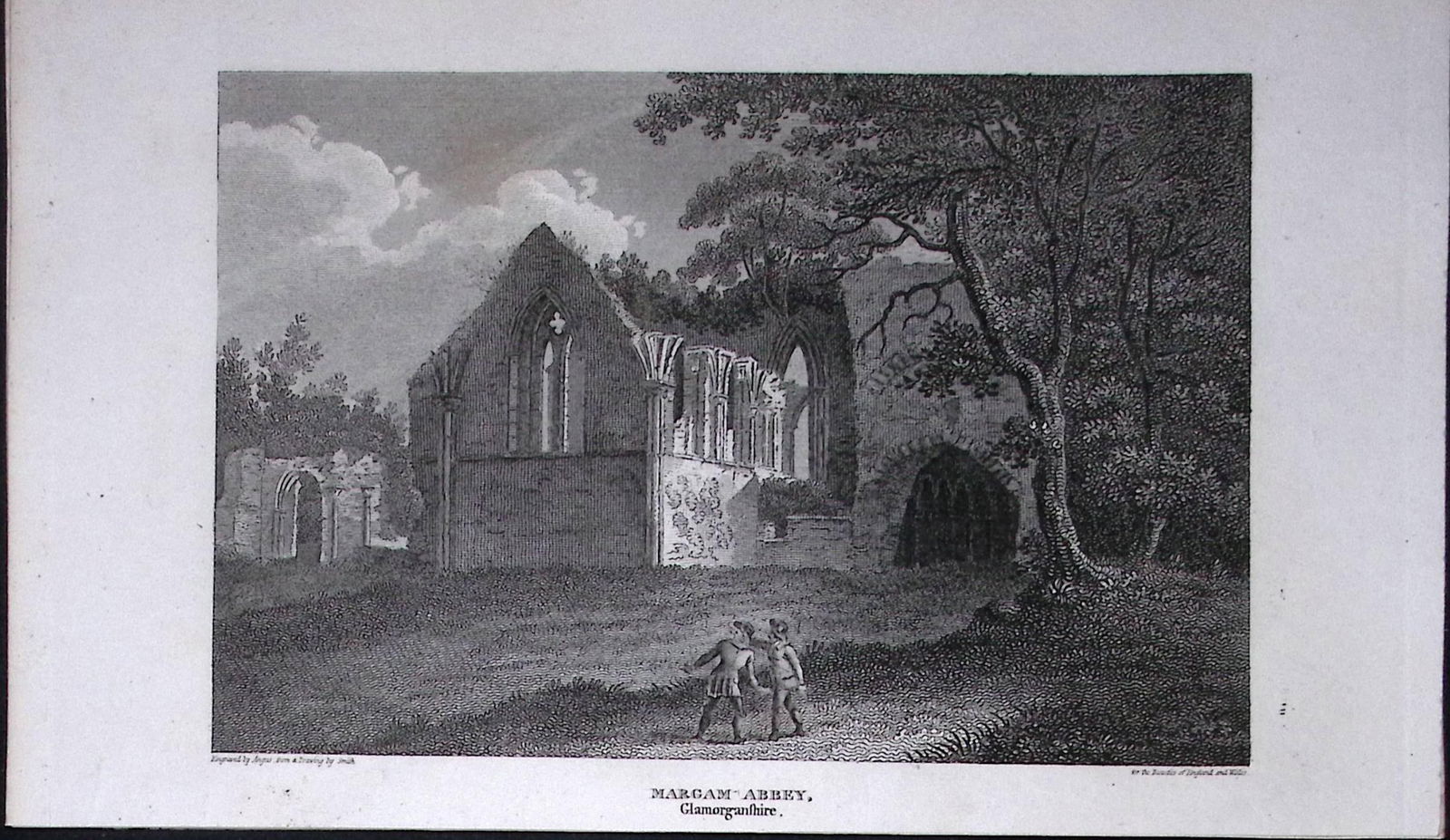Margam Abbey Port Talbot Wales 211 Years-Old Georgian Steel-Engraving-481: Title: Margam Abbey Port Talbot Wales 211 Years-Old Georgian Steel-Engraving-481 Description: Margam Abbey Port Talbot Wales 211 Years-Old Georgian Steel-Engraving-481 This Welsh Georgian