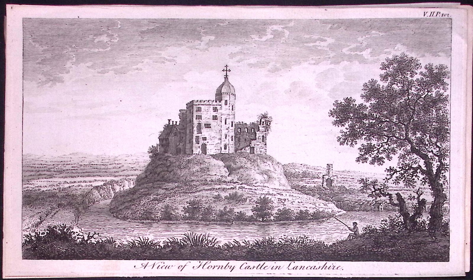 City of Lancaster Lancashire Rare Georgian Copper Plate Antique Engraving 1776-21: Title: City of Lancaster Lancashire Rare Georgian Copper Plate Antique Engraving 1776-21 Description: This Nearly 250-Year-Old Antique Piece Was Removed from an Edition of. A New Display of the