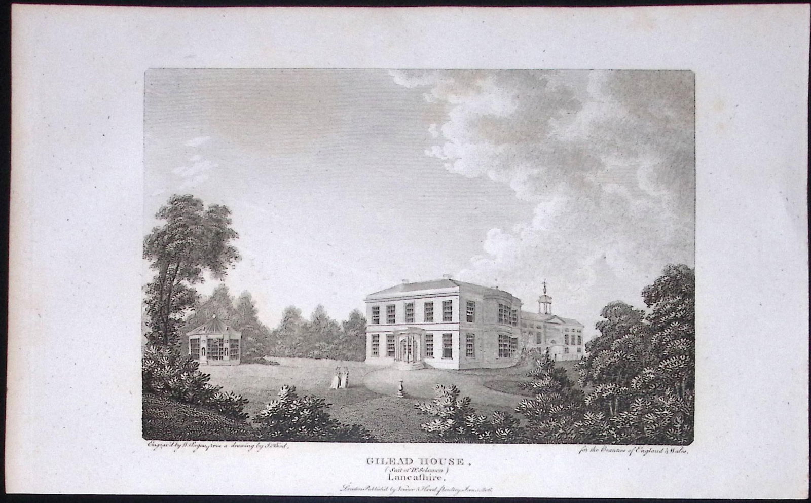 Liverpool Lancashire Gilead House Antique 218 Years-Old Steel-Engraving-1: Title: Liverpool Lancashire Gilead House Antique 218 Years-Old Steel-Engraving-1 Description: Liverpool Lancashire Gilead House Antique 218 Years-Old Steel-Engraving-1 <