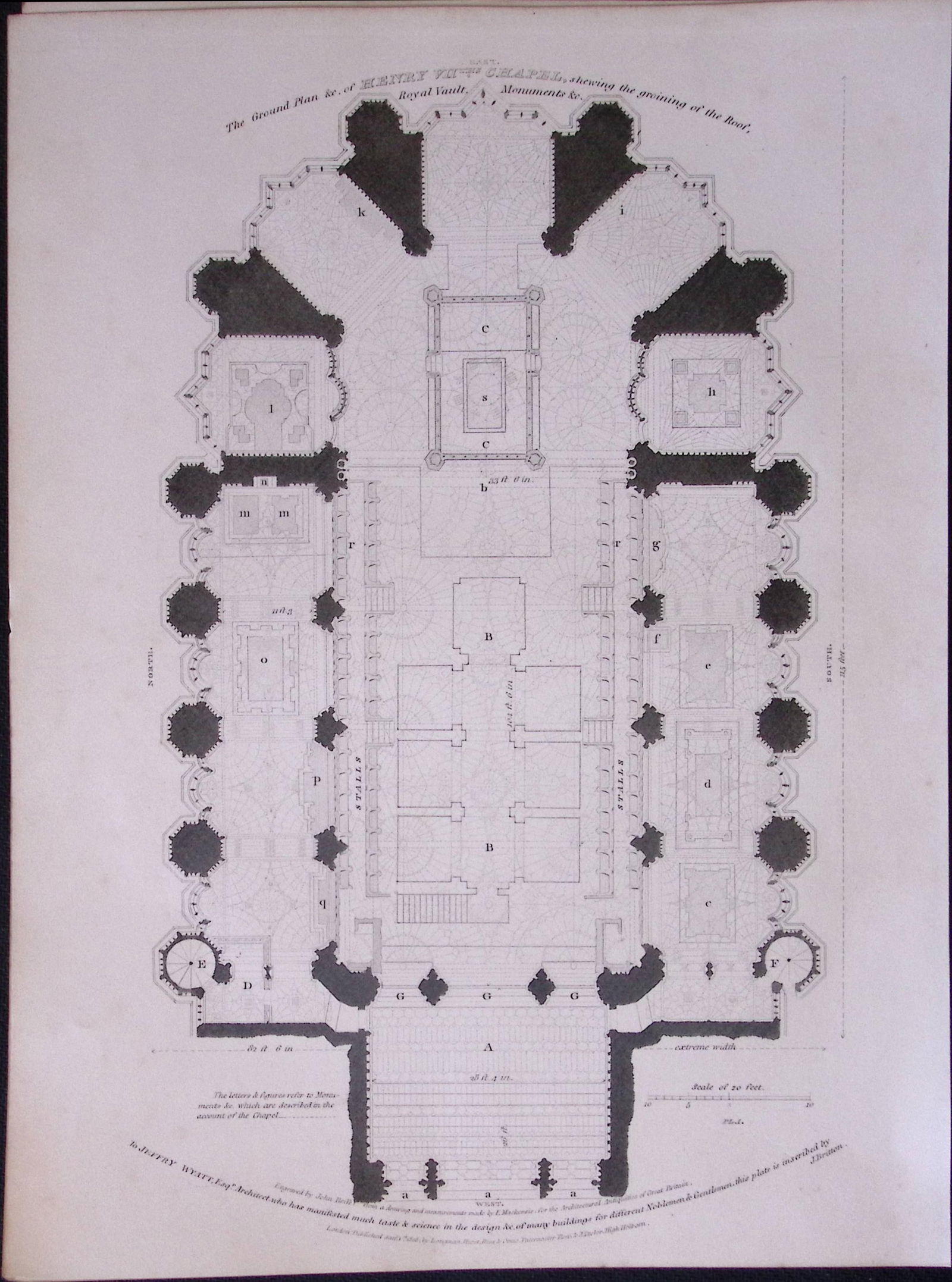 Westminster Abbey London 190 Years-Old John Britton Antique Steel Engraving-192: Title: Westminster Abbey London 190 Years-Old John Britton Antique Steel Engraving-192 Description: This 191 Years-Old Steel Gilt-Edged Engraved Plate Has Been Removed from an Antiqu