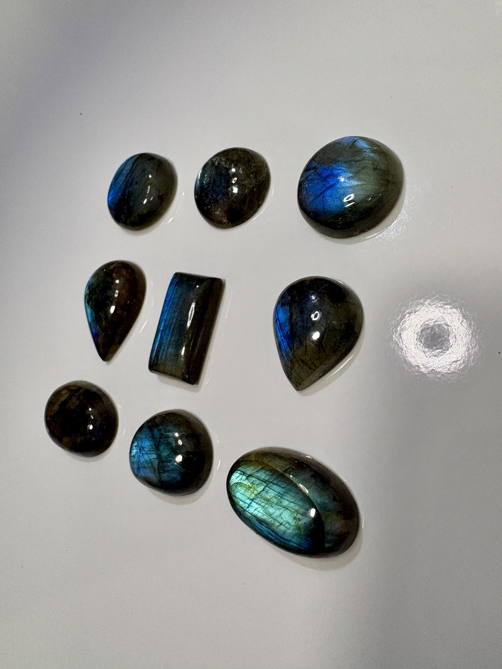 243.40ct Labradorite Lot Loose - 10