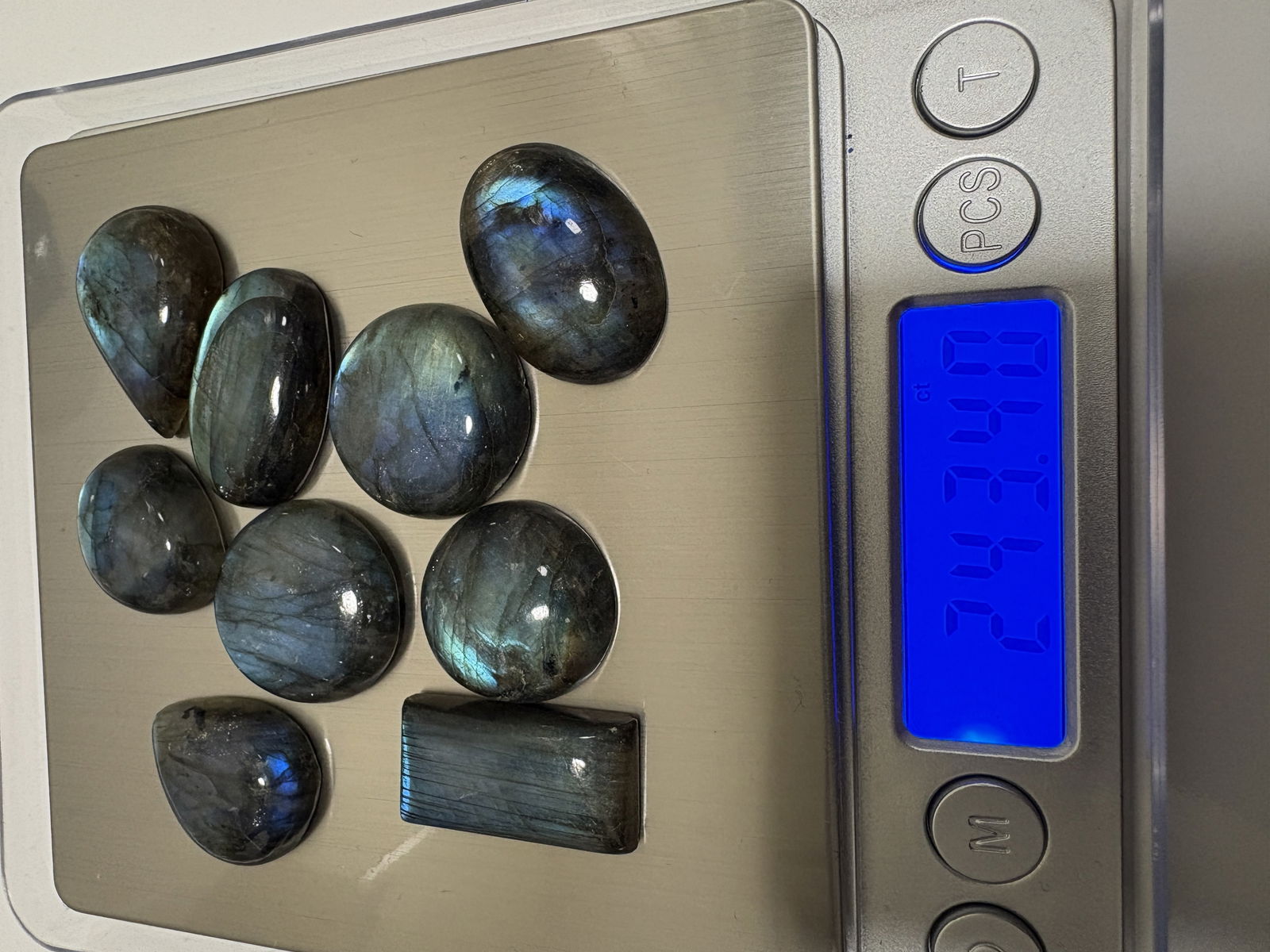 243.40ct Labradorite Lot Loose - 12