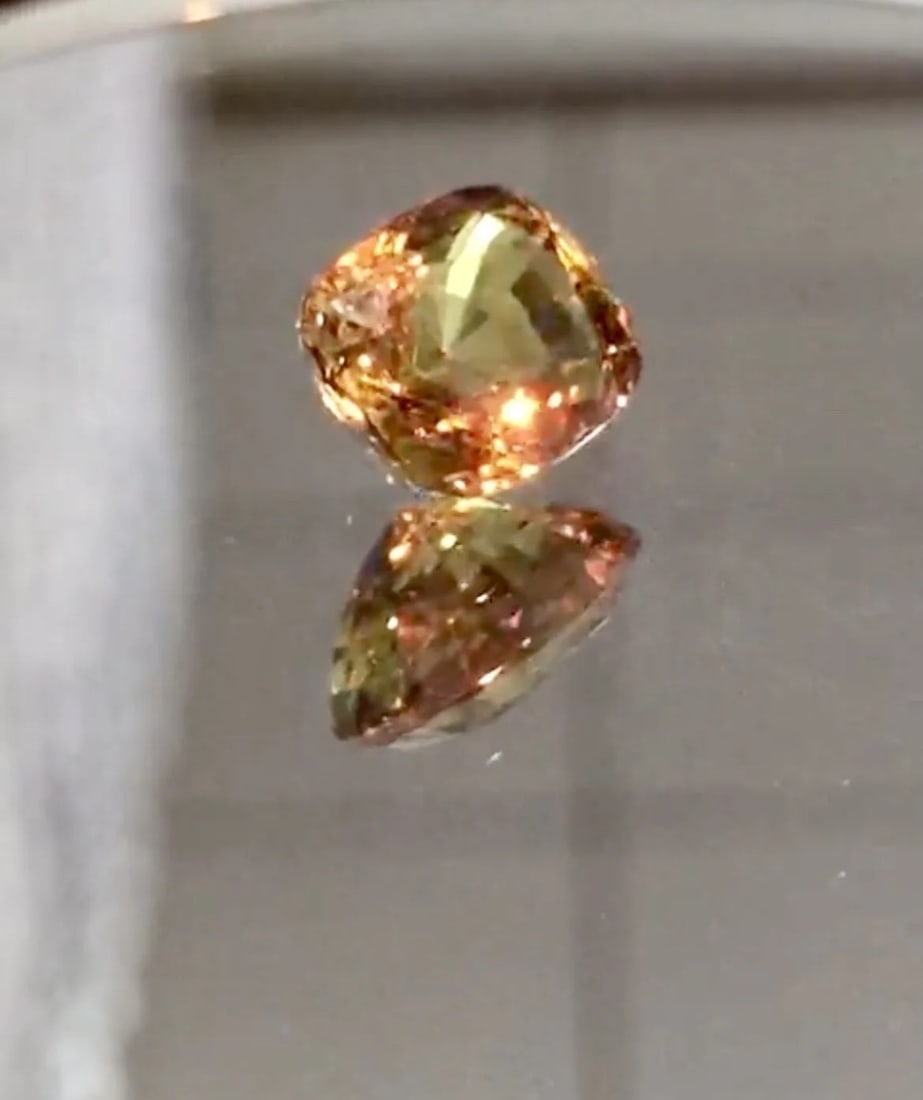 GIA Certified Natural Alexandrite 4.17ct Ring With 1.55 Cts Diamond & 18k White - 11