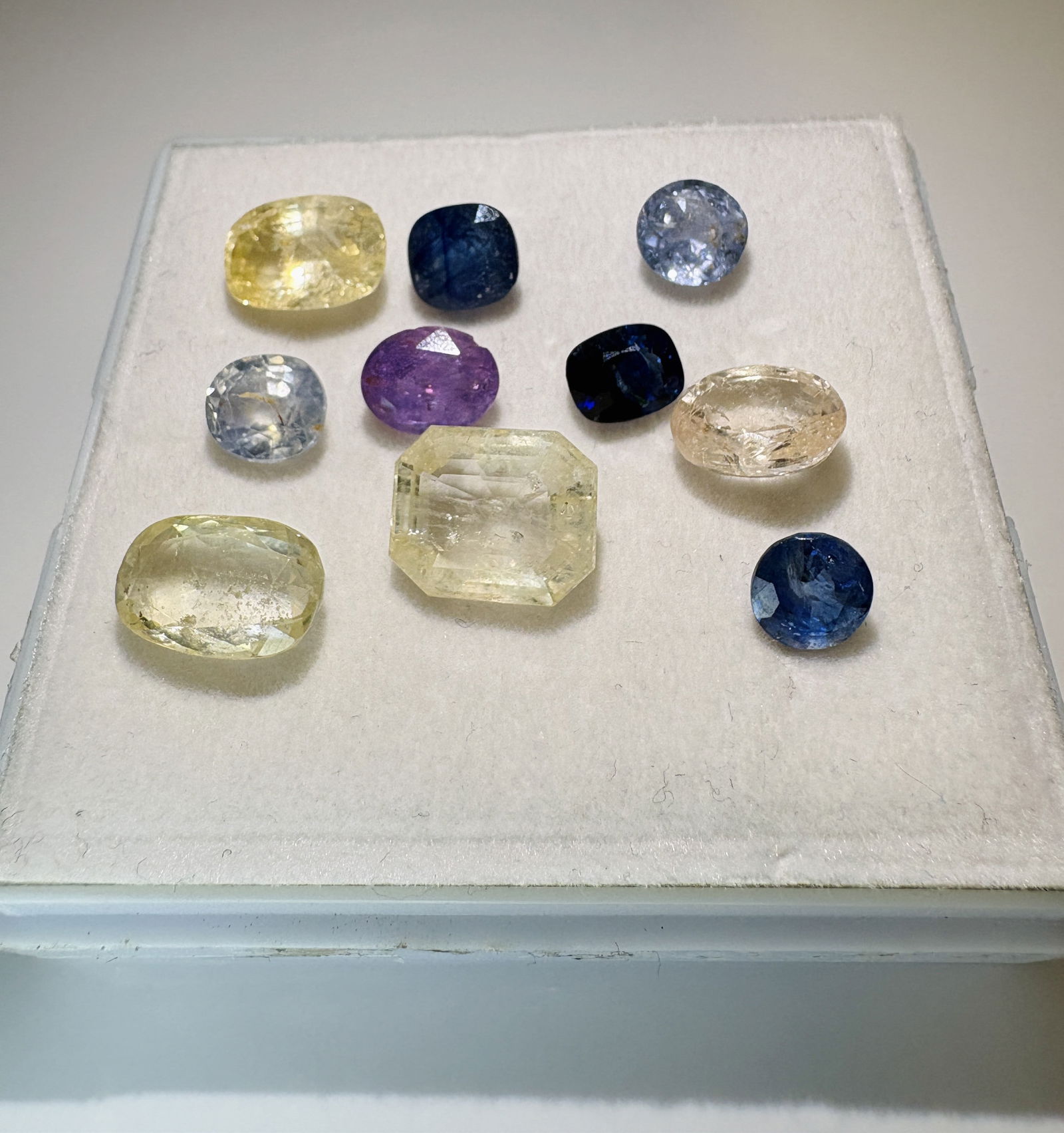 35.05ct Natural Unheated/Untreated Multi Ceylon Sapphire Lot (1 of 12)