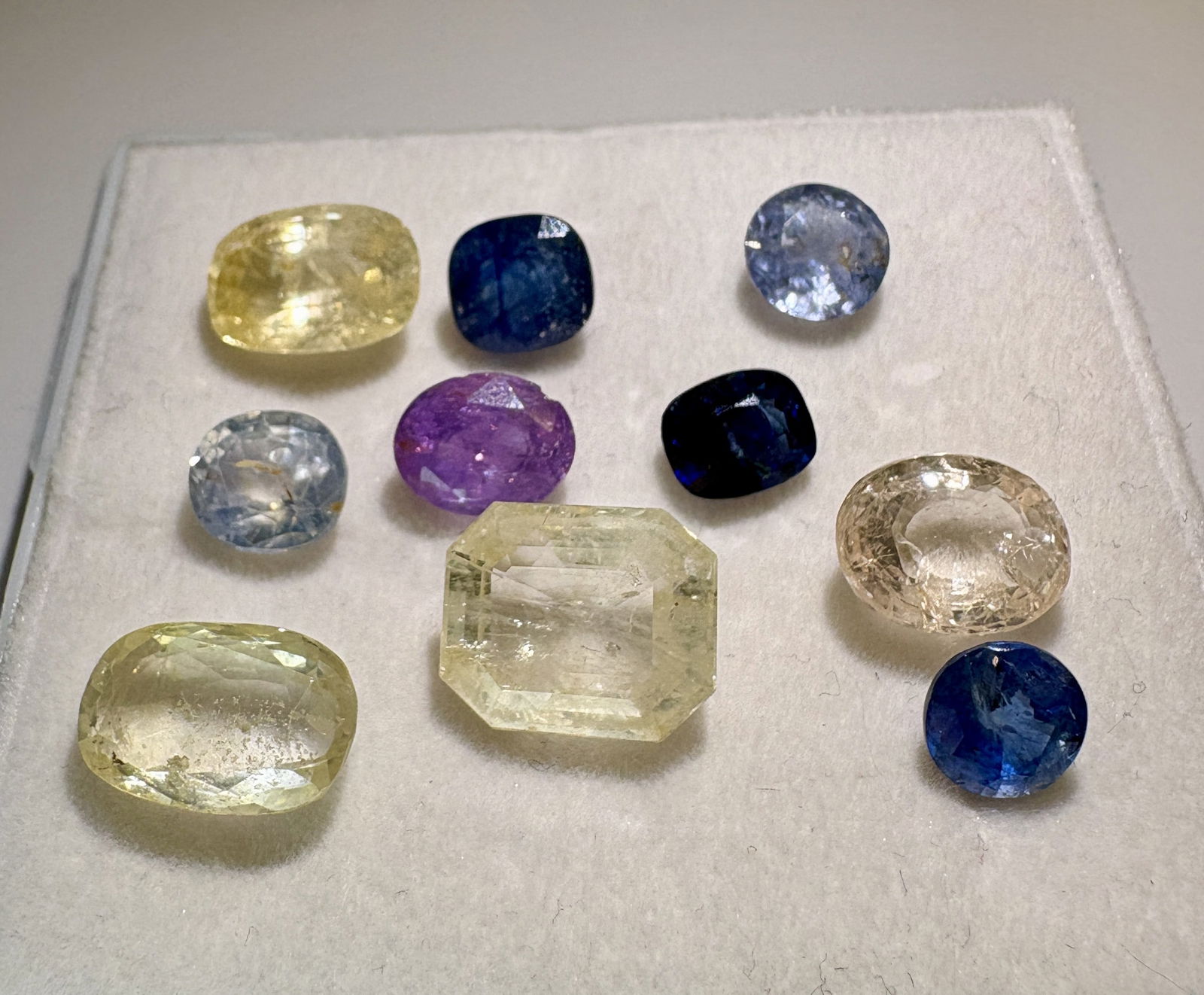 35.05ct Natural Unheated/Untreated Multi Ceylon Sapphire Lot - 2