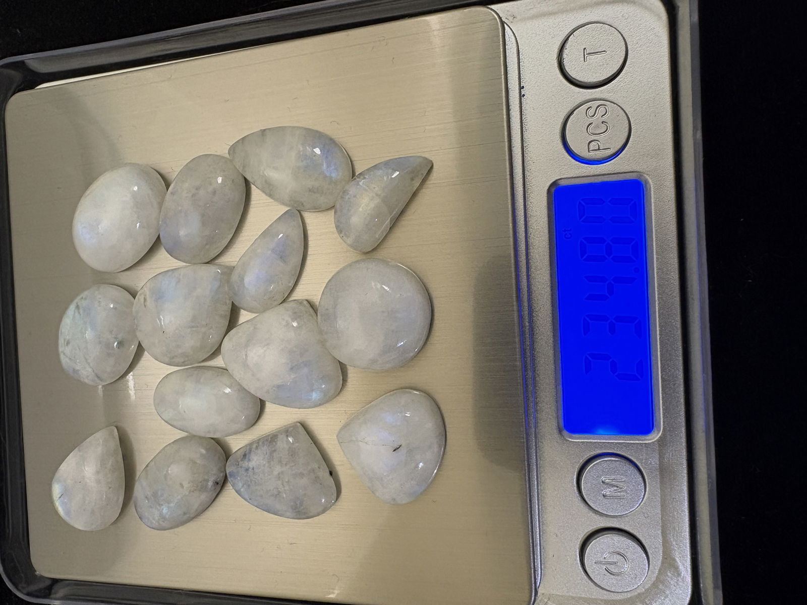 234.80ct Moonstone Lot Loose - 8