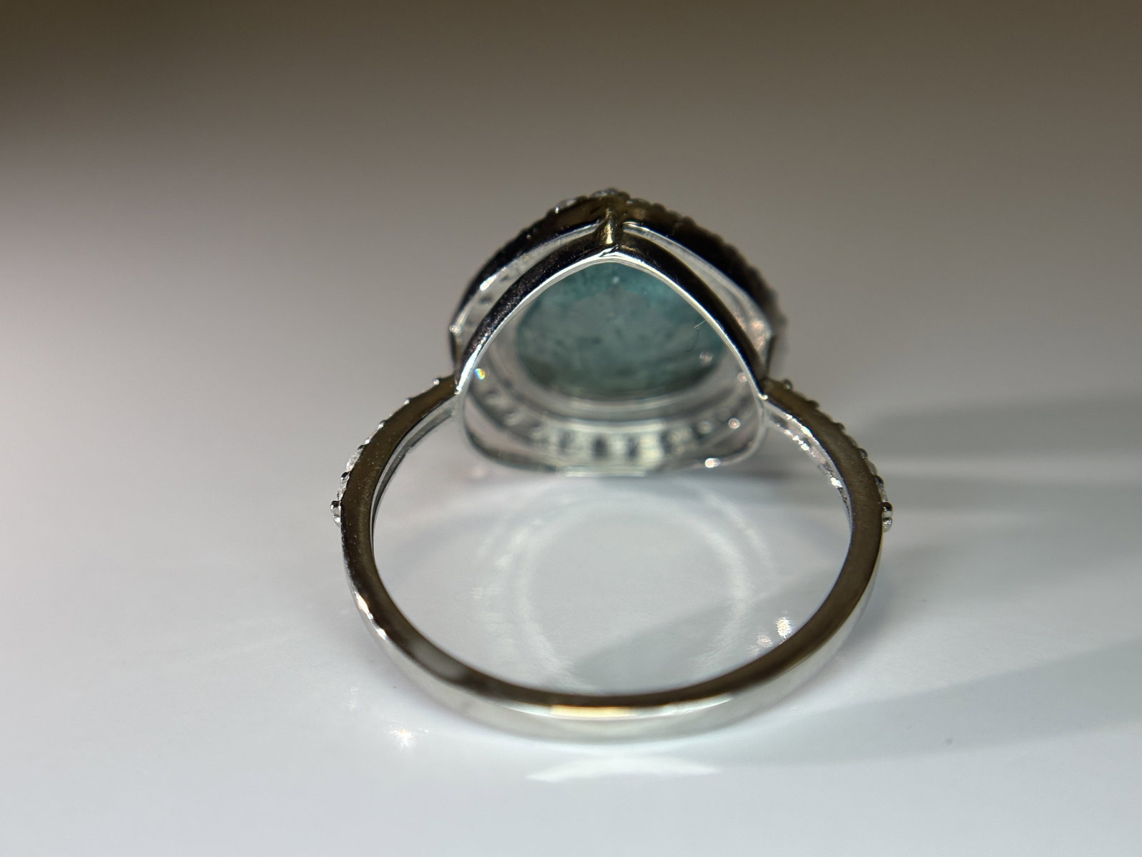 Beautiful 2.86 CT Natural Emerald Ring With Natural Diamonds & Platinum 950 - 6