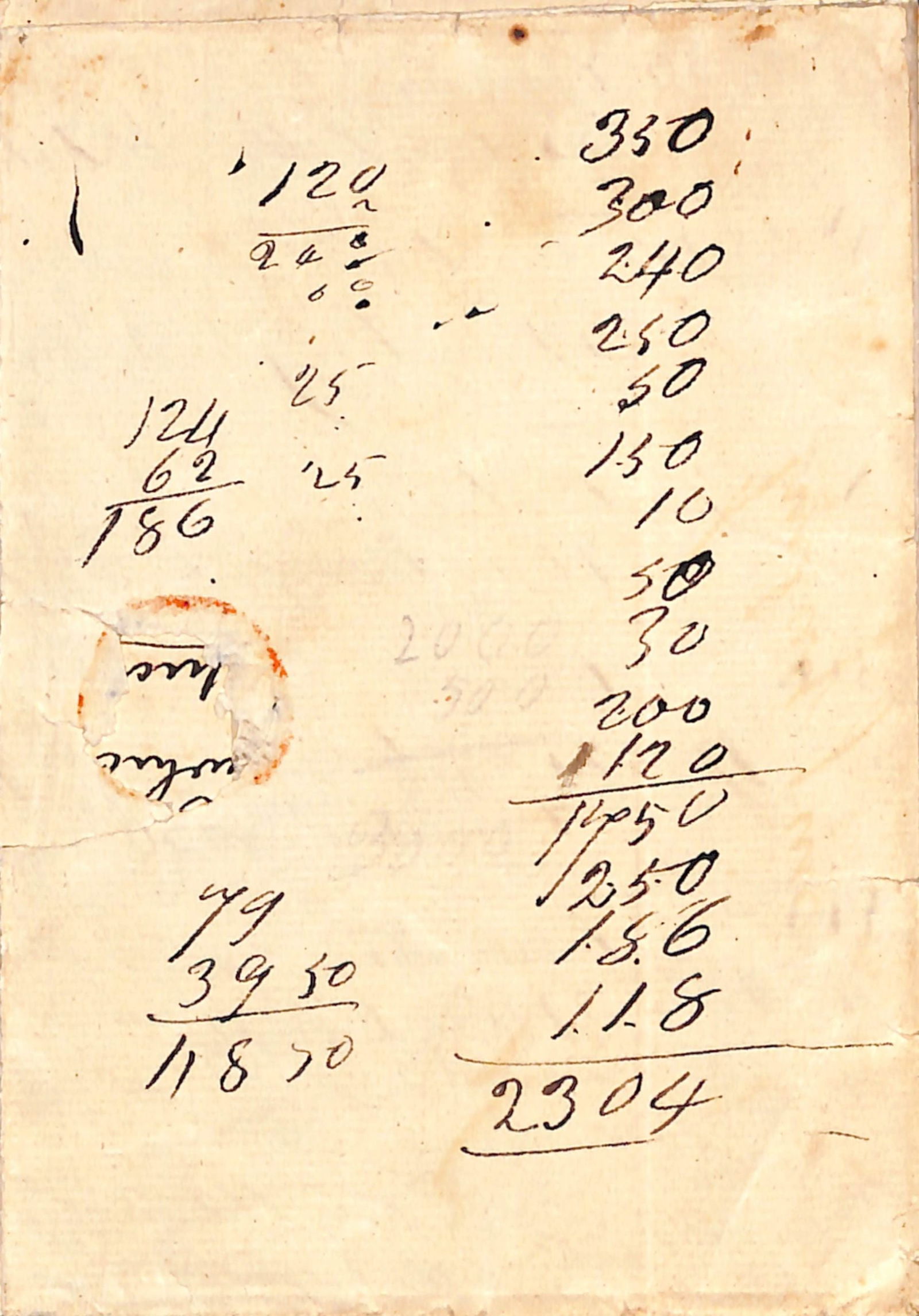Swedish Settlements - St. Bartholomew 1804 - 2