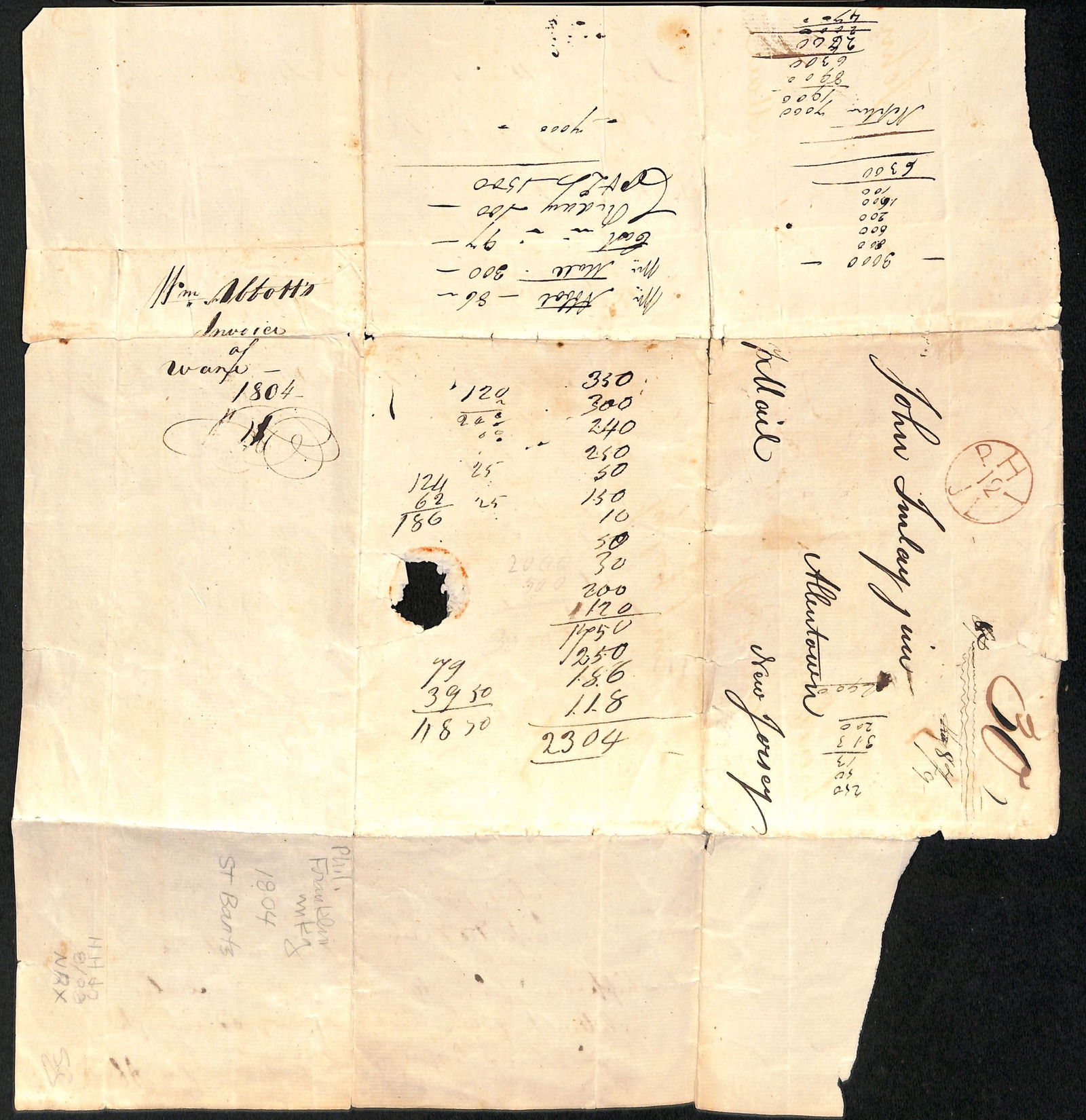 Swedish Settlements - St. Bartholomew 1804 - 4