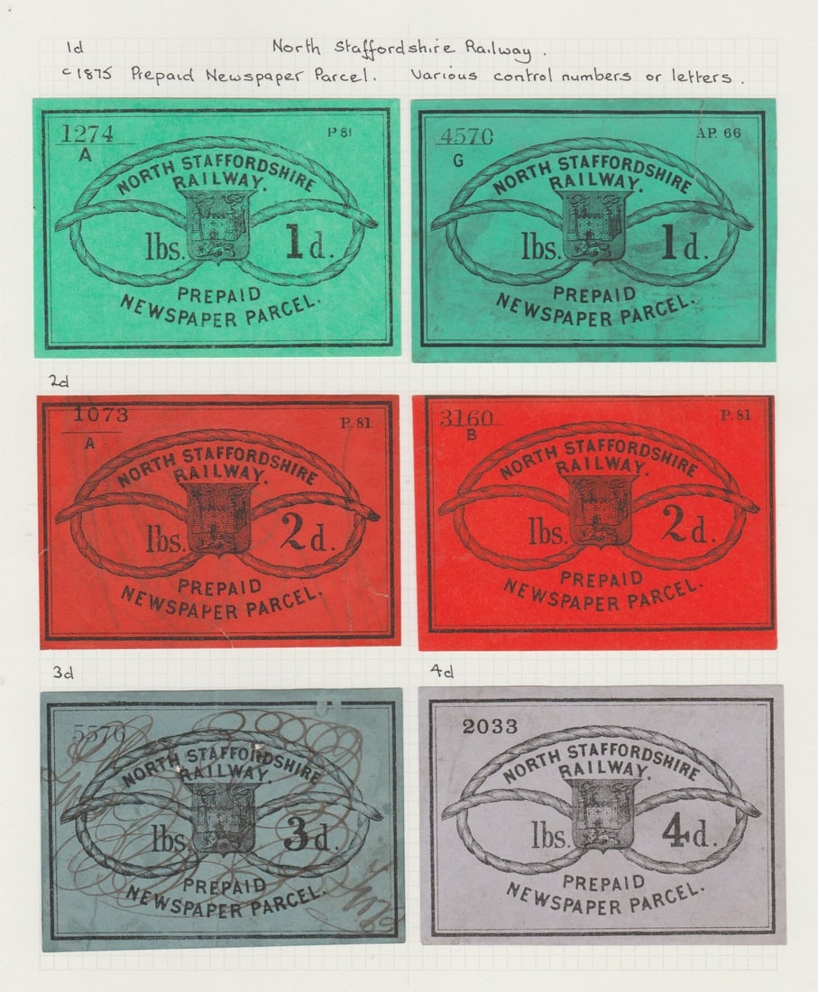 GB - Railways 1875 - 6