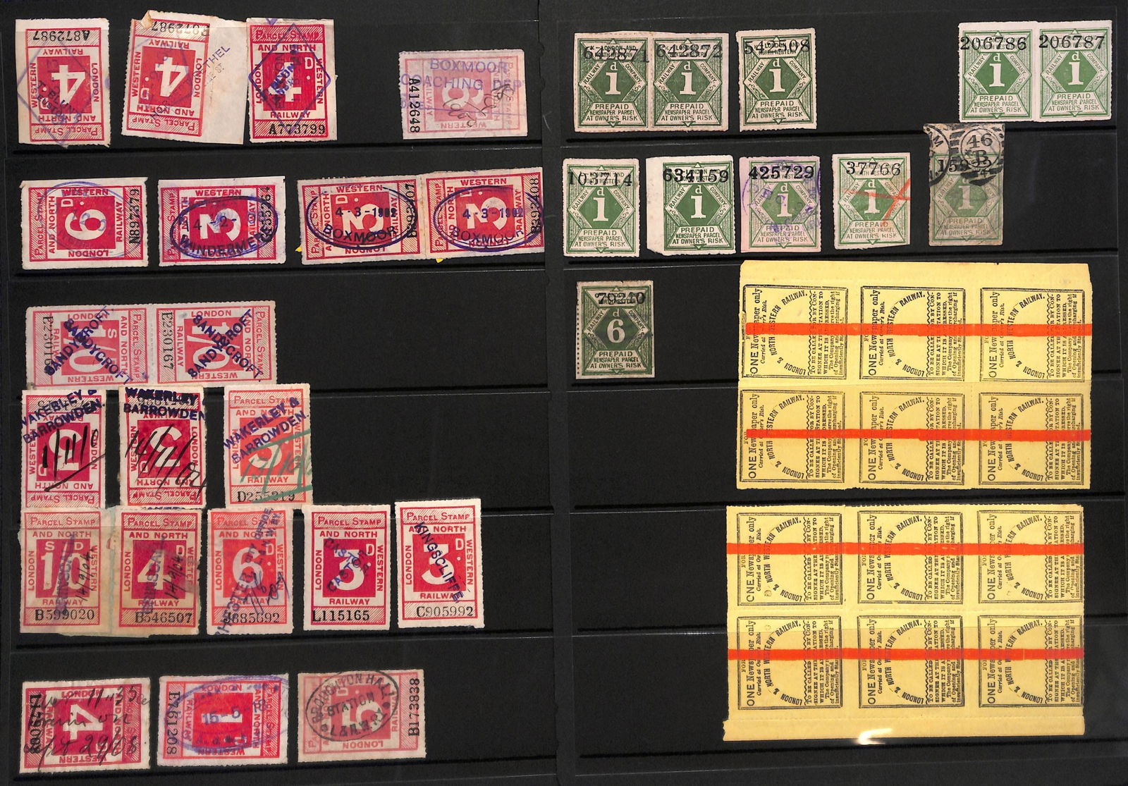 Great Britain - Railways 1860 - 4