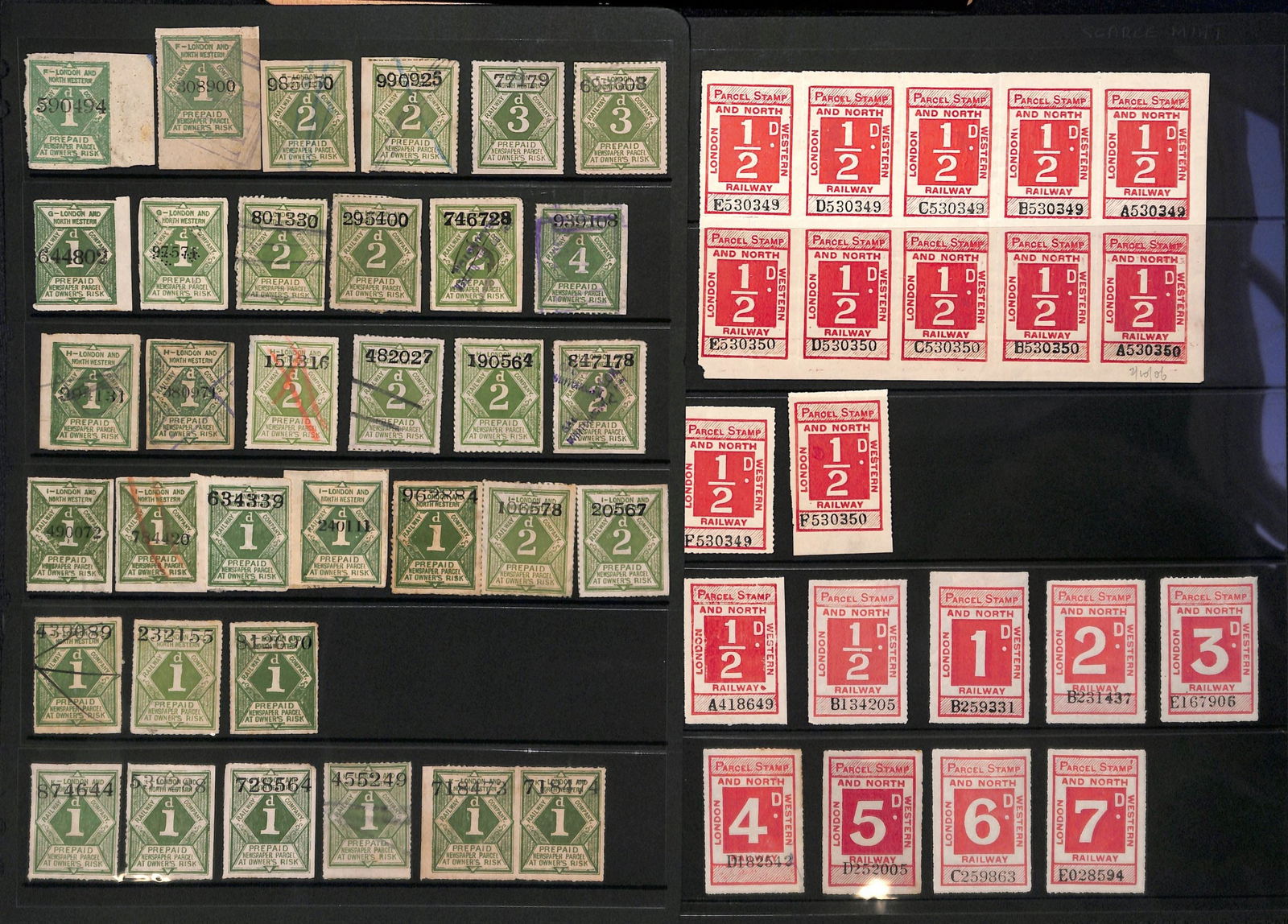 Great Britain - Railways 1860 - 8