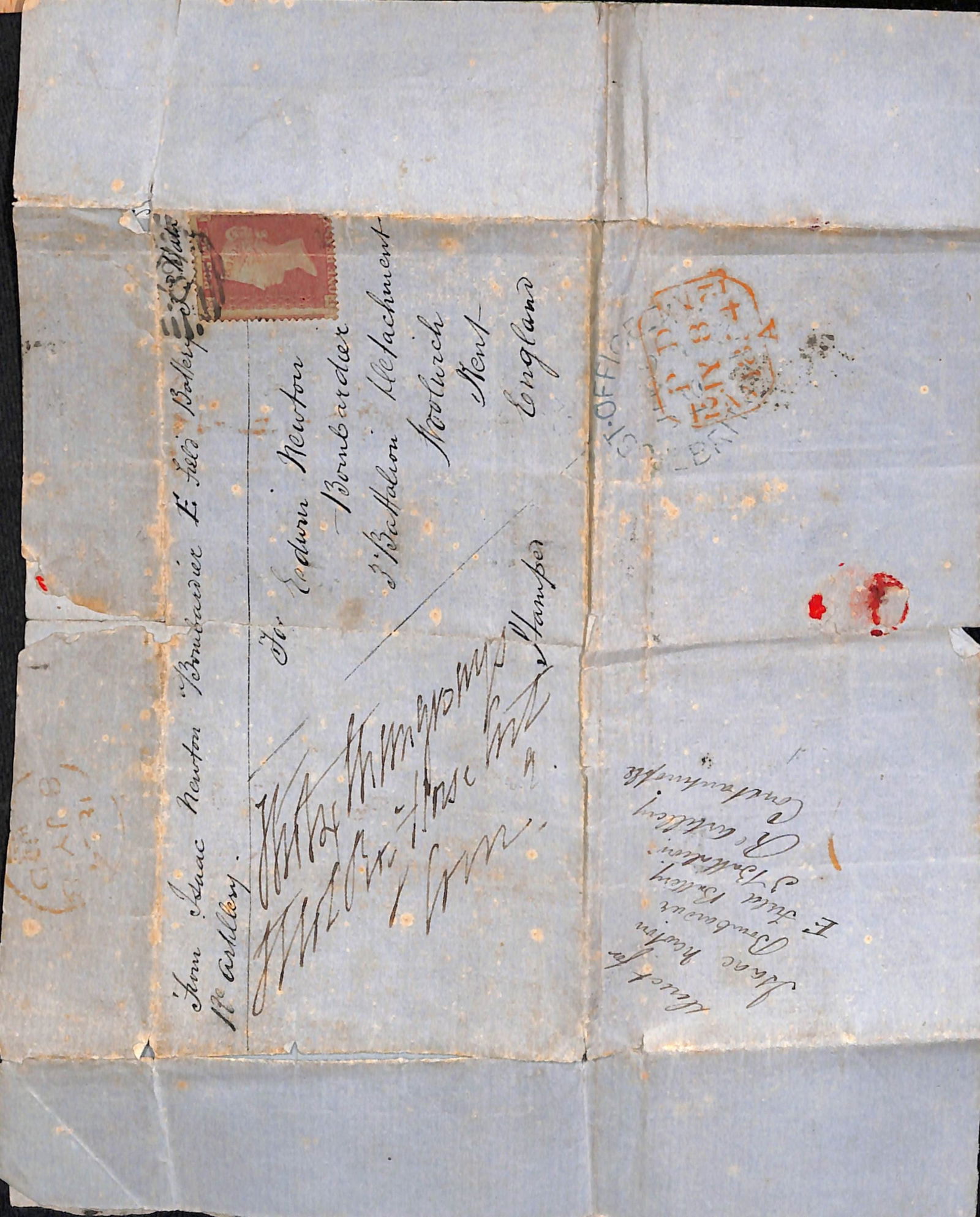 G.B. - Crimean War 1854 June 13 - 5