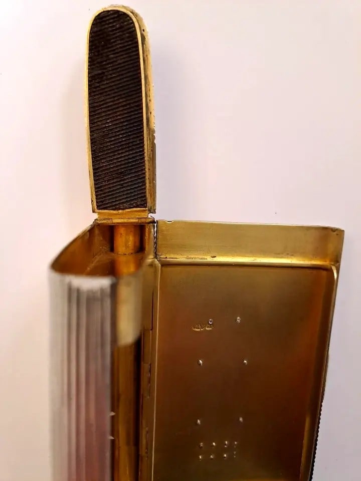 Royalty A Russian Imperial silver presentation cigarette and vesta case, by Nicholls & Plincke, - 8