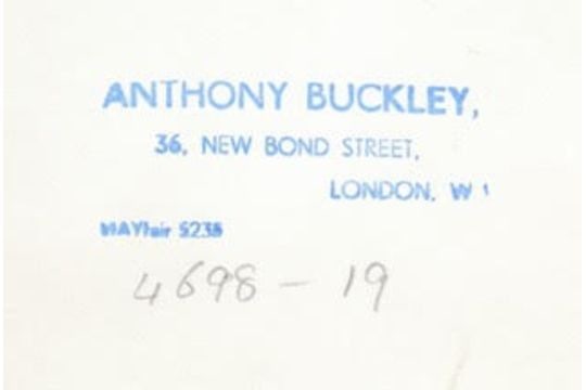 HM Queen Elizabeth II 1963 Portrait photograph by Anthony Buckley, 36 New Bond St - 2