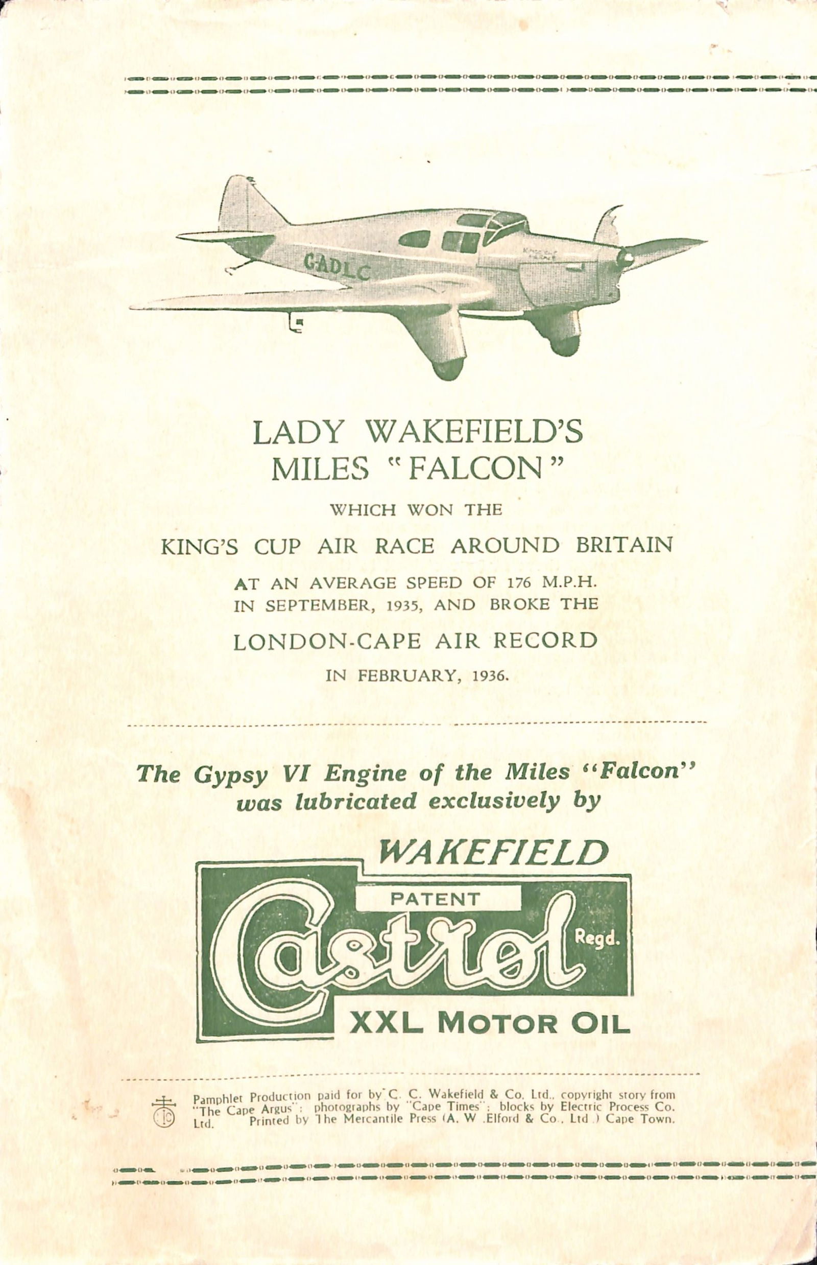 South Africa/Airmail 1936 - 3