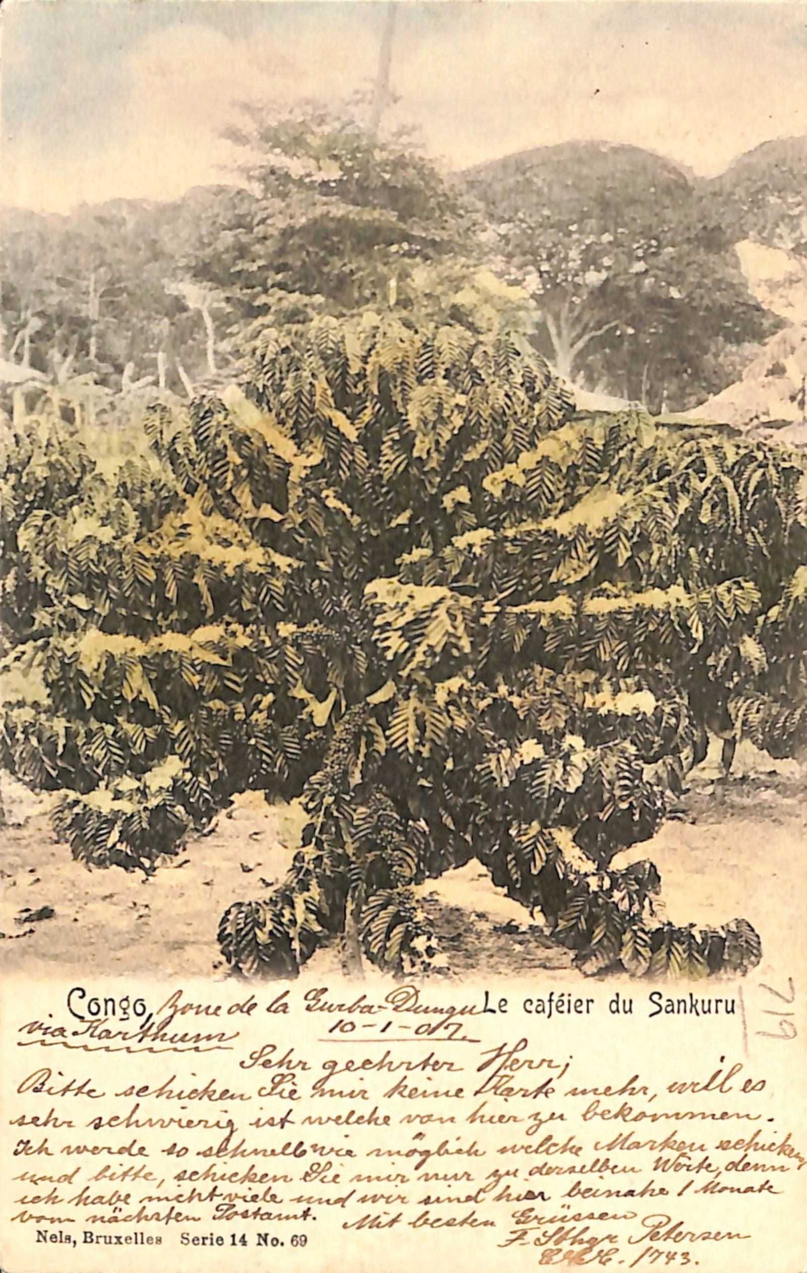 Sudan/Belgian Congo - The Lado Enclave 1907 - 2