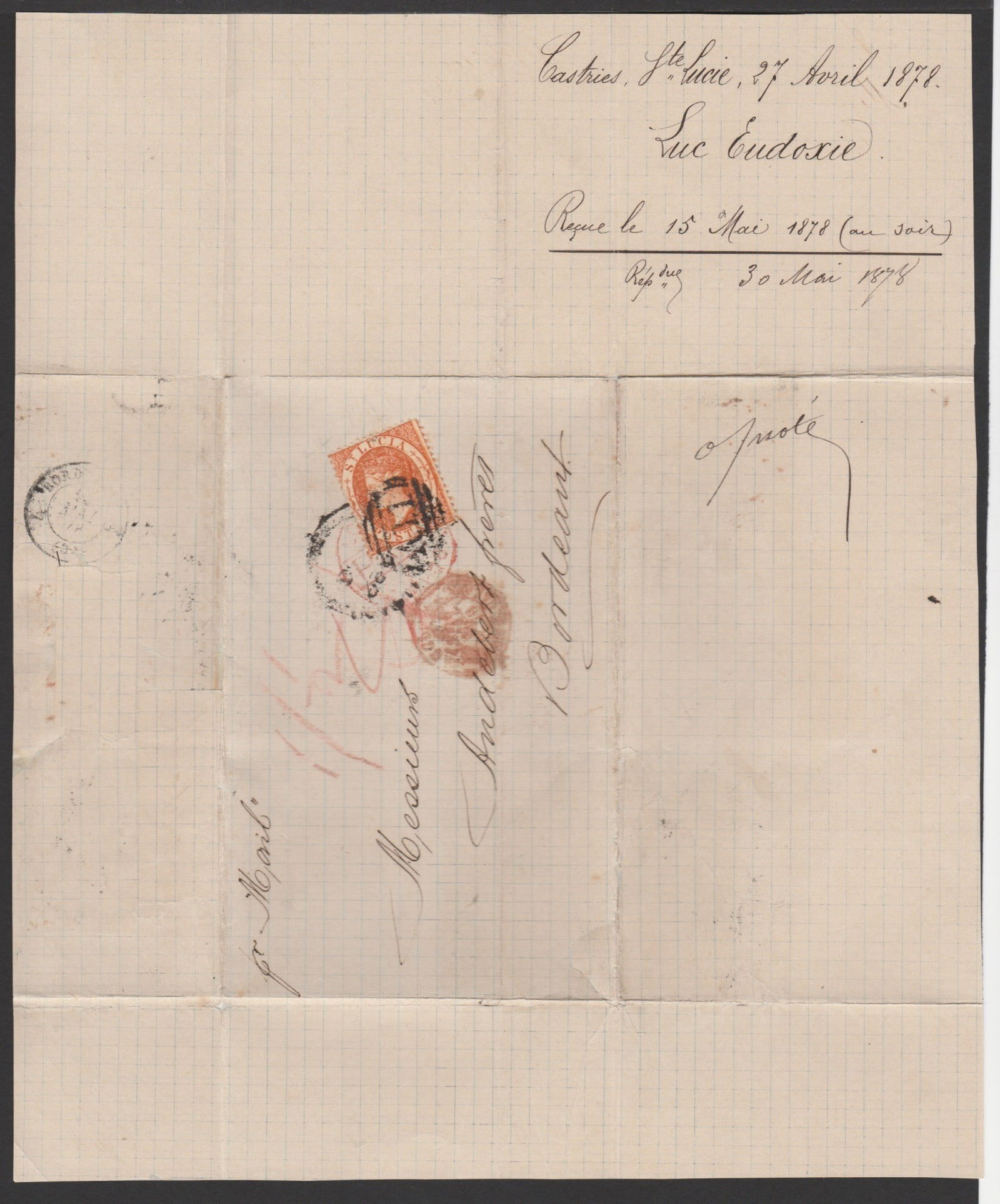 Saint Lucia 1878 - 2