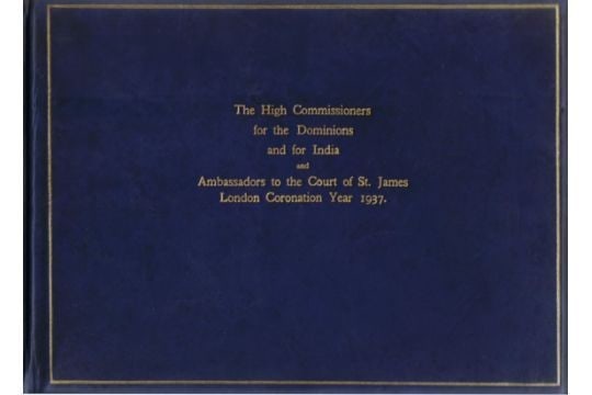 1937 Coronation Year. The High Commissioners in London for the Dominions and for India and Ambass... - 2