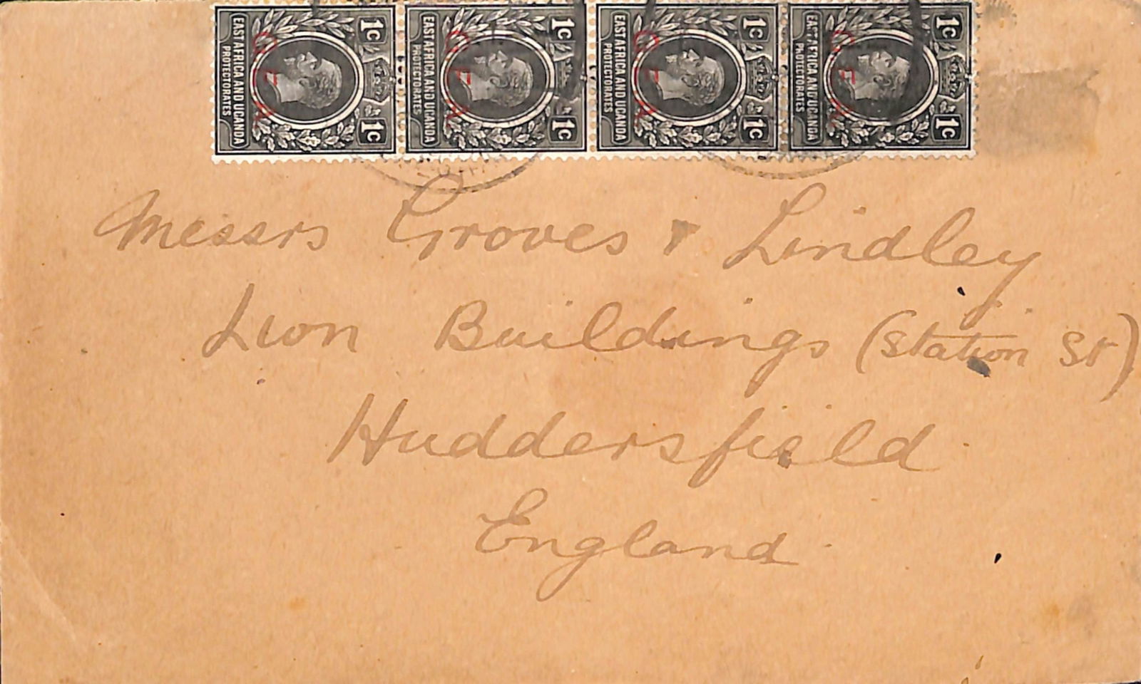 Tanganyika 1921 (Jan. 7) - 2