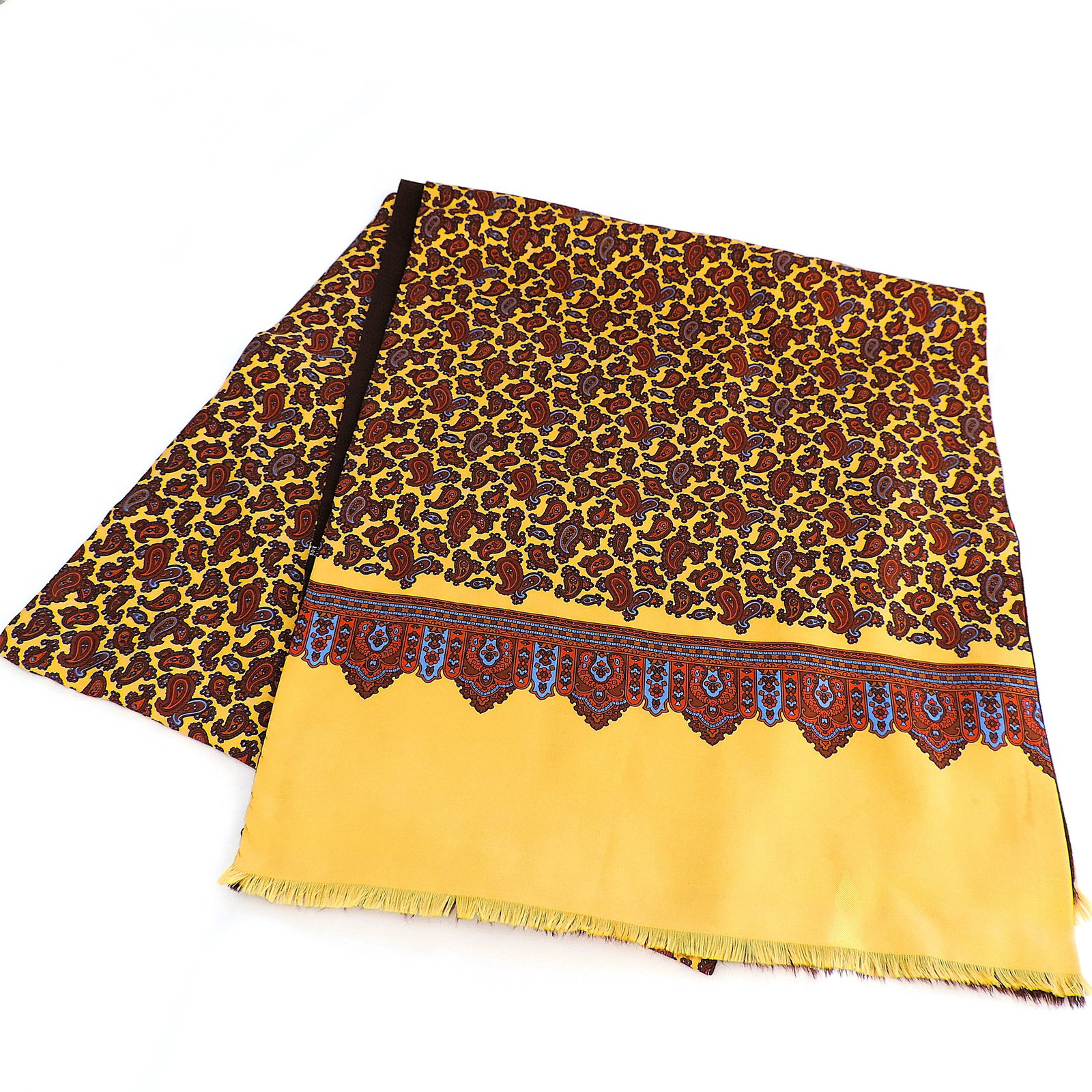 'New' Designer Silk Scarf Made In Italy - 3