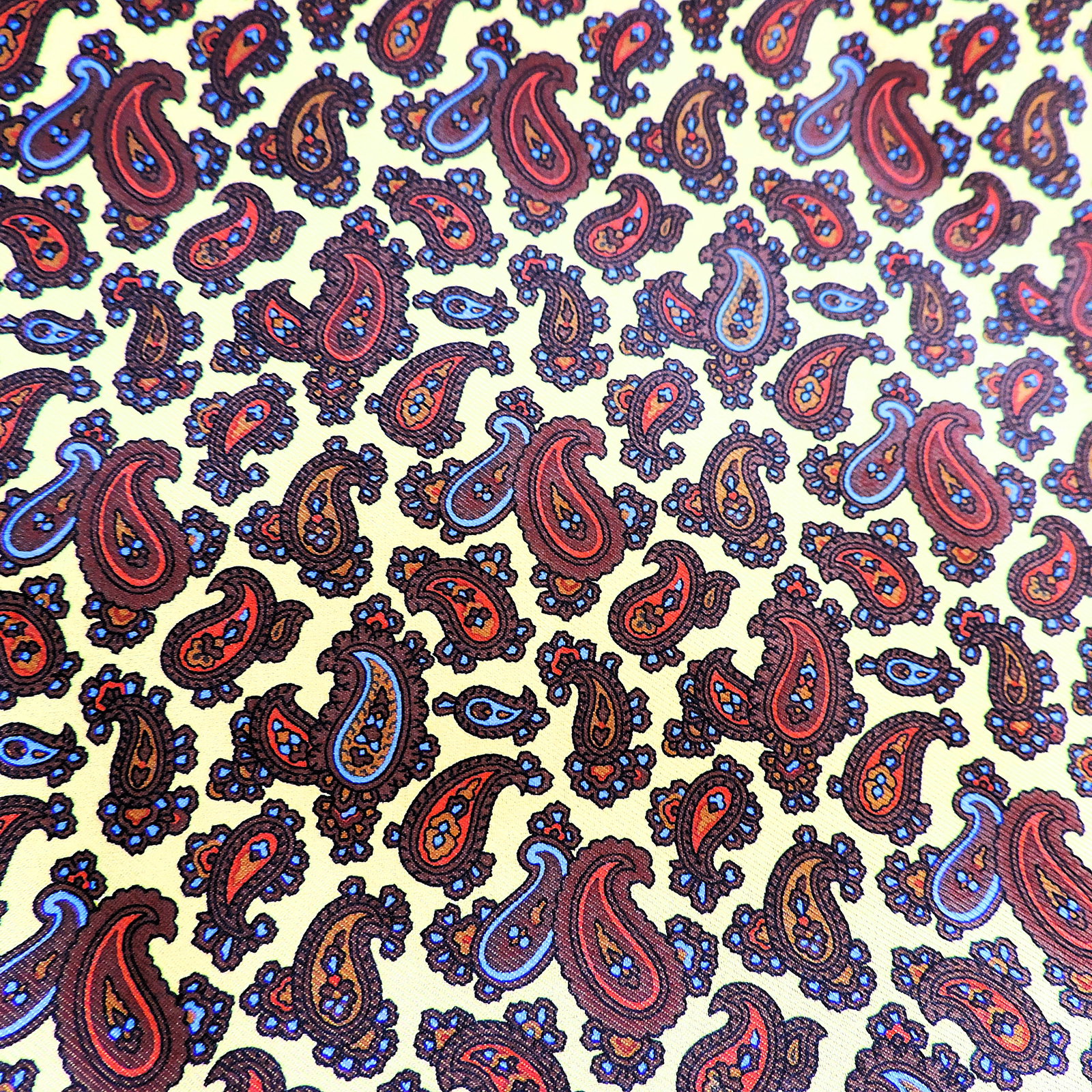 'New' Designer Silk Scarf Made In Italy - 7