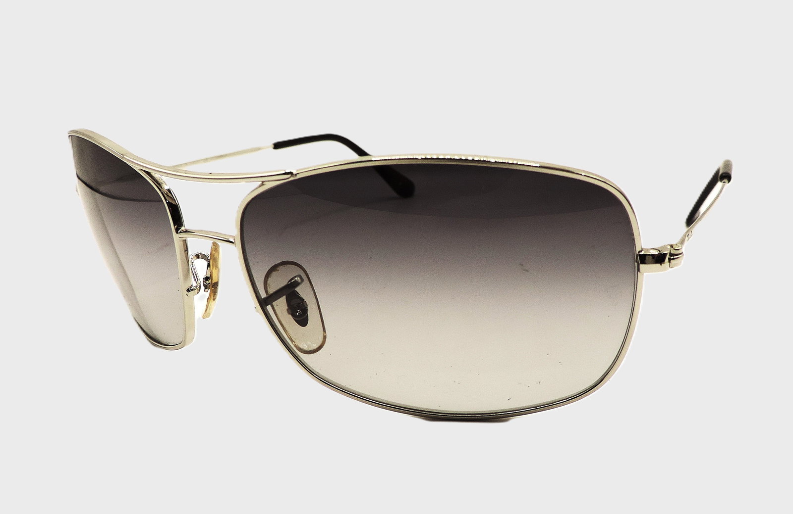 Ray-Ban Aviator Silver Frame Unisex Sunglasses - 2