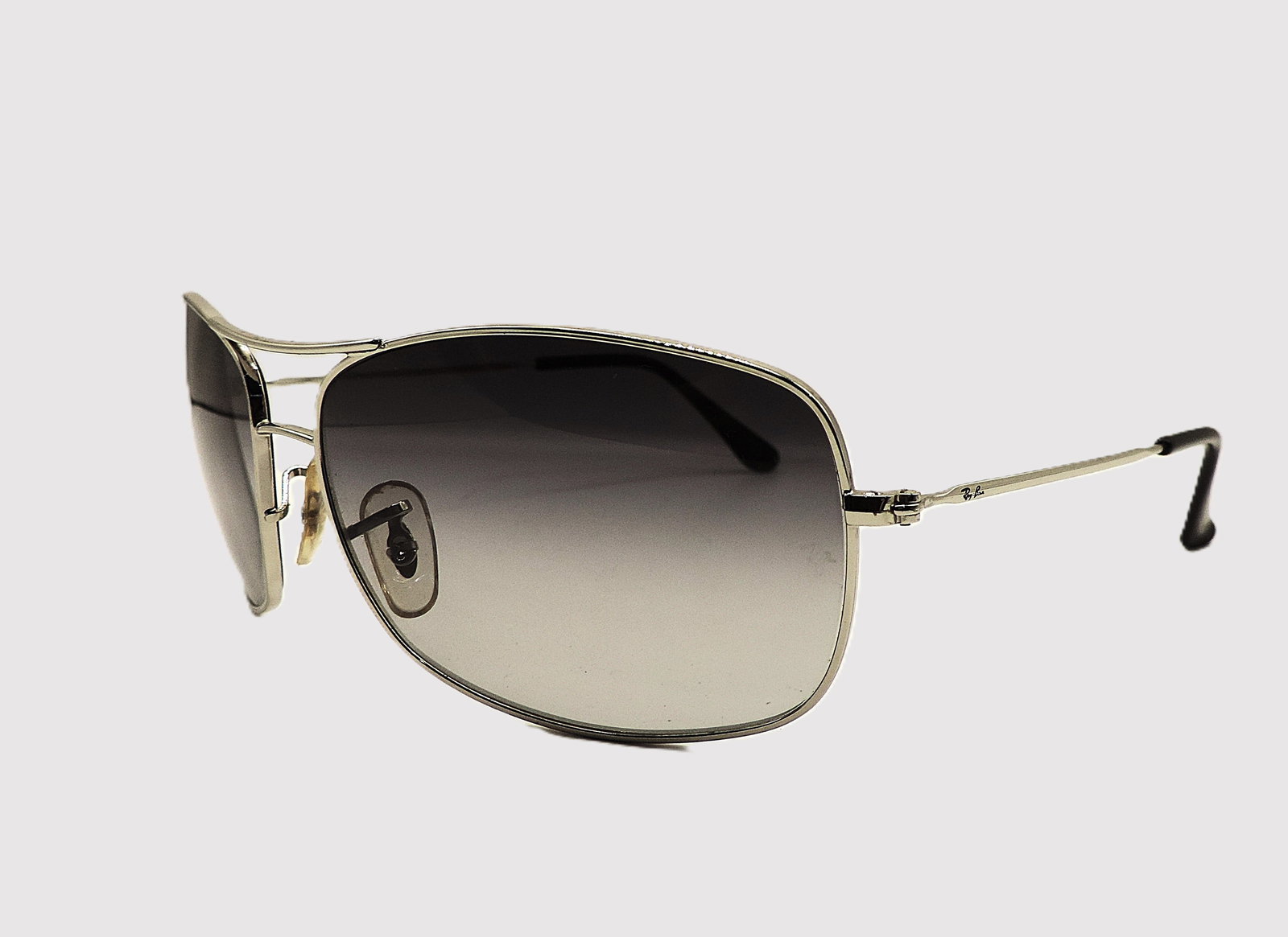 Ray-Ban Aviator Silver Frame Unisex Sunglasses - 3