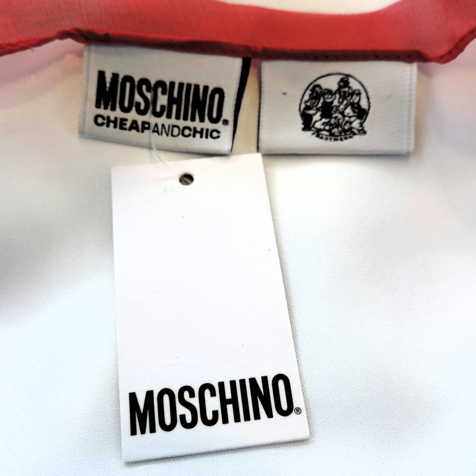 Moschino Silk Scarf Olive Oyl 'Popye' Collection 66x177cm c.2009 - New Unworn With Tags - 4