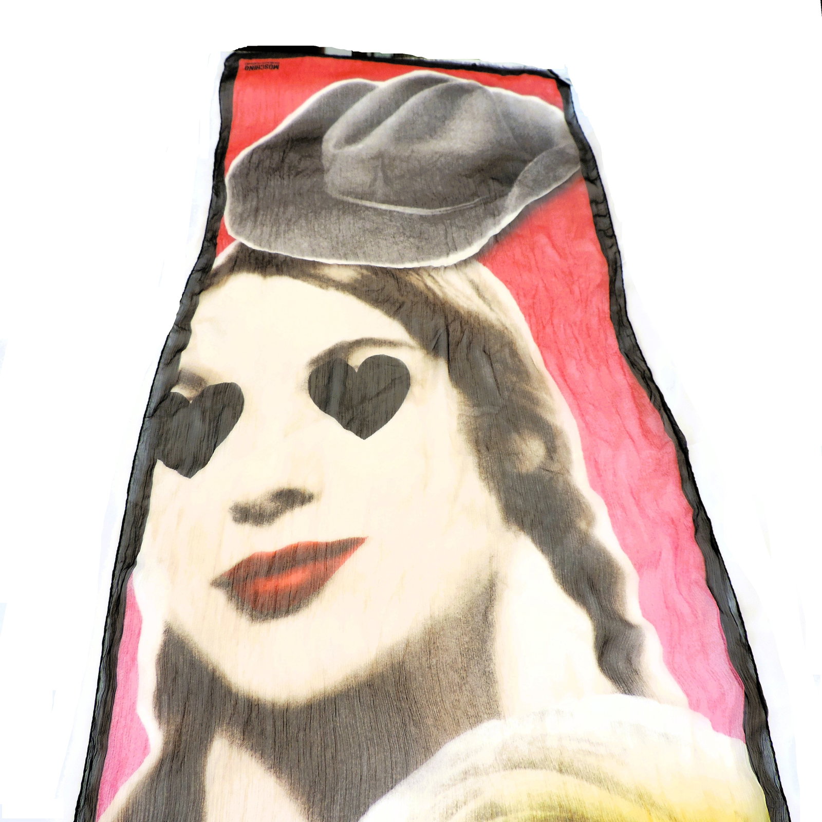 Vintage Moschino Silk Scarf 172x60cm - 5